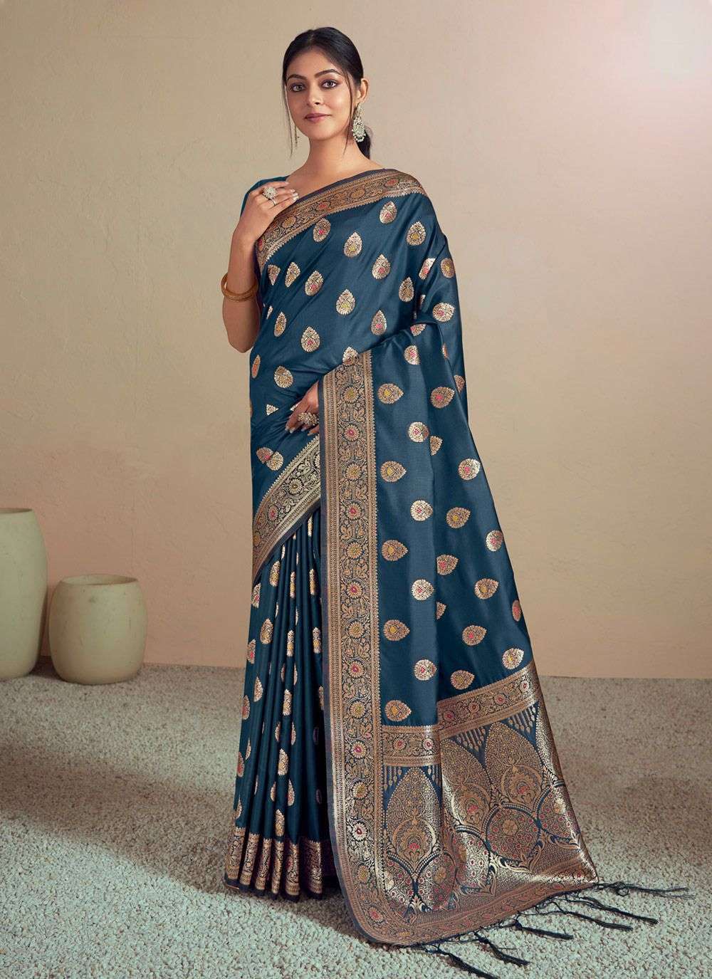 sangam prints bunawat butterfly silk exclusive look saree catalog