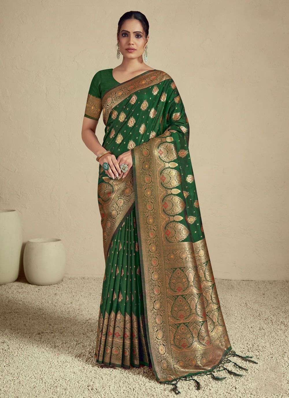 sangam prints bunawat Pulkit silk exclusive look saree catalog