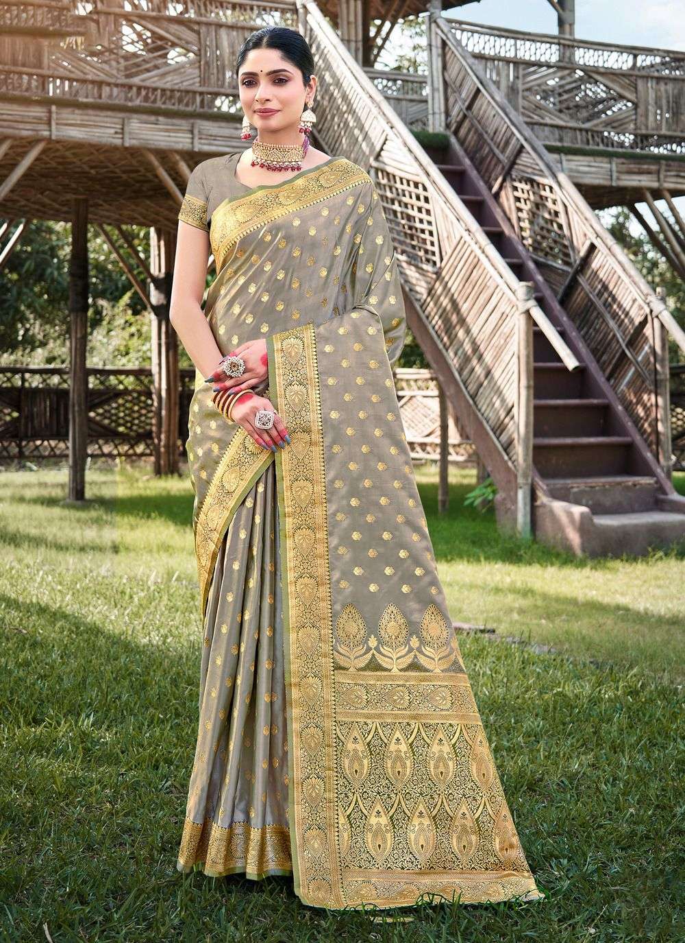 sangam prints bunawat Taruna Satan beautiful look saree catalog