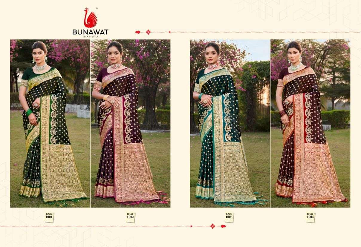 sangam prints Shiv Kamini satansatin silk attrective look saree catalog