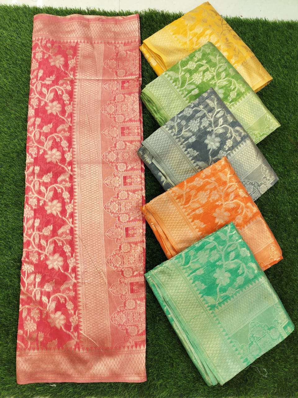 saroj Kanak Prabha soft cotton elegant look saree catalog