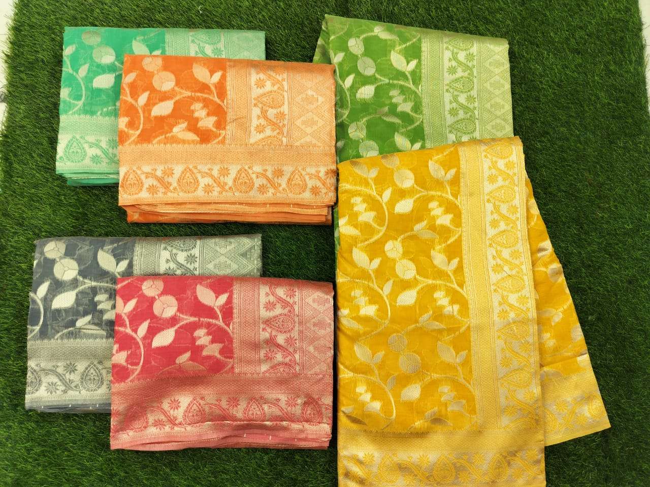 saroj Kanak Prabha soft cotton elegant look saree catalog