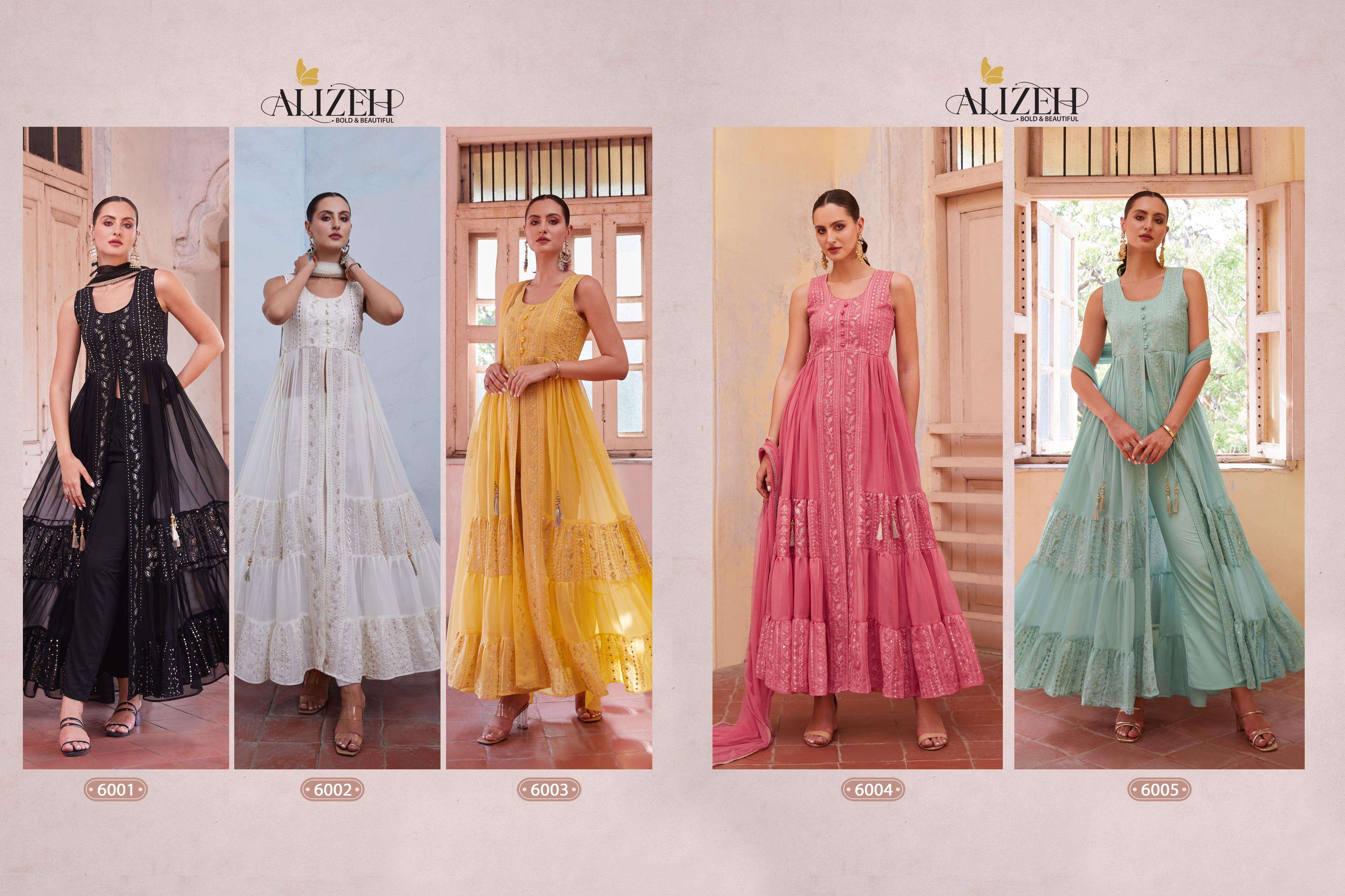 alizeh thumbnail fancy new nad modern look indo western catalog