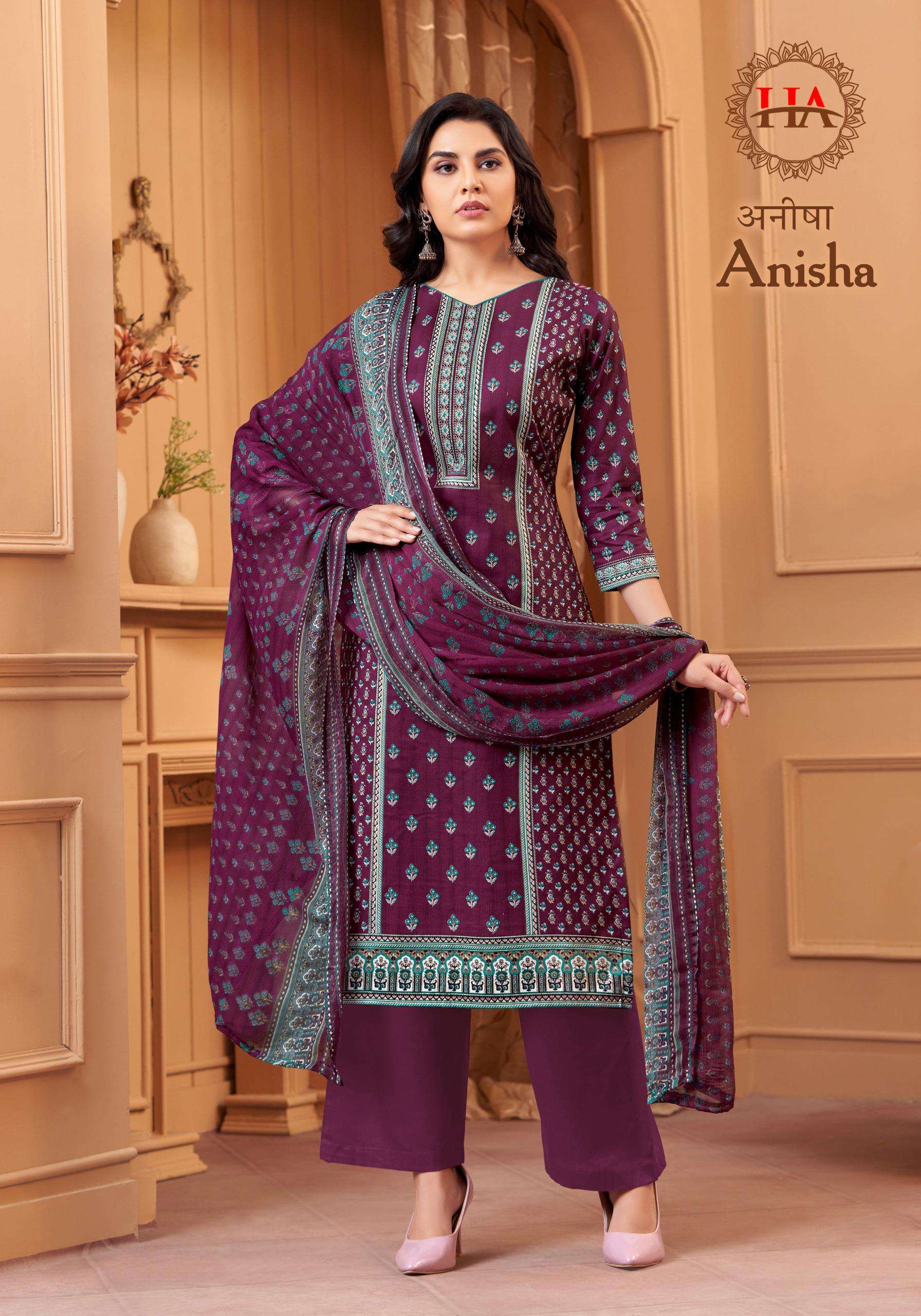 alok suit anisha cotton exclusive print salwar suit catalog