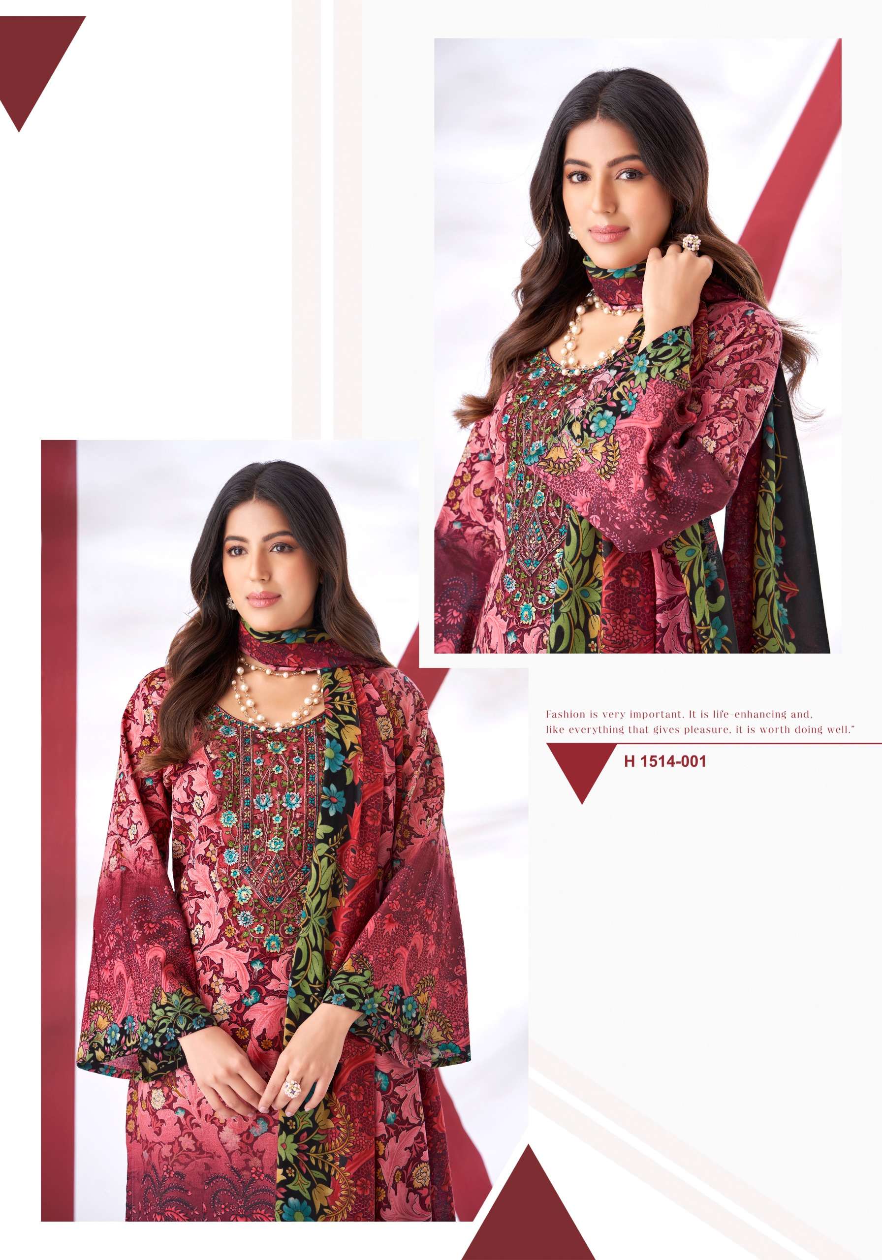 alok suit qudrat 3 camric cotton exclusive print salwar suit catalog