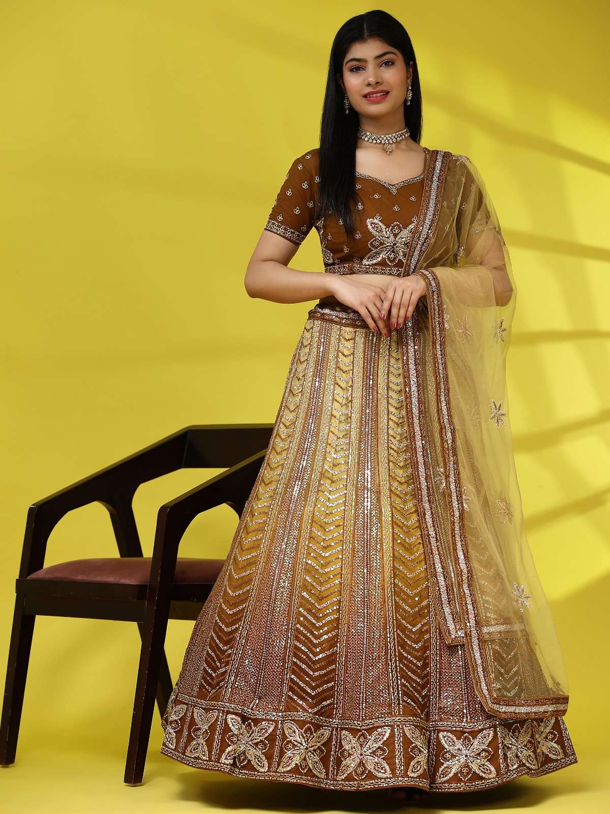 amoha trendz d no c 2028 fancy regal look indo western catalog