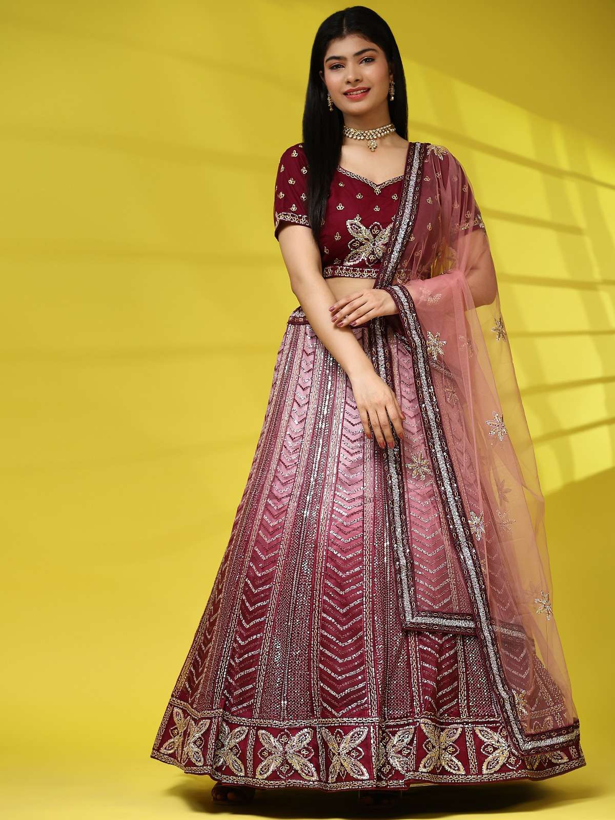 amoha trendz d no c 2028 fancy regal look indo western catalog