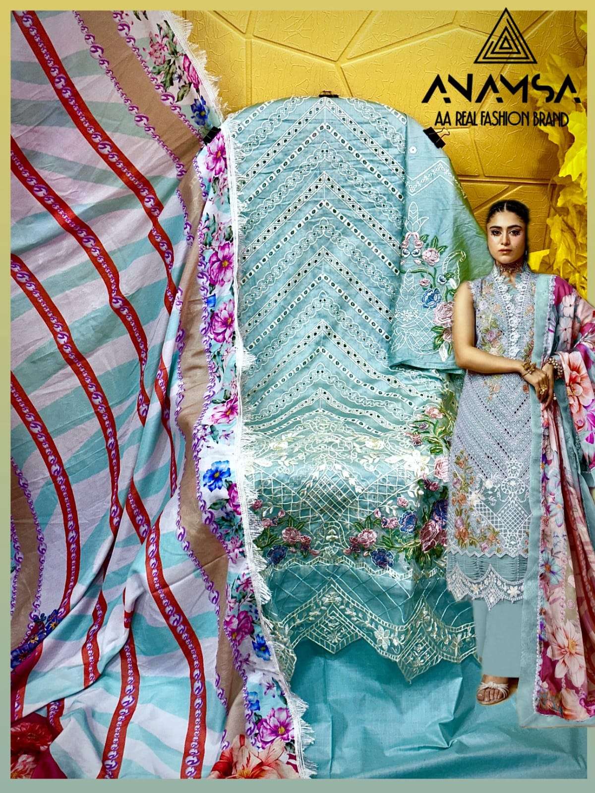 anamsa d no 463 a b c d hits beautiful colours jam cotton regal look salwar suit catalog