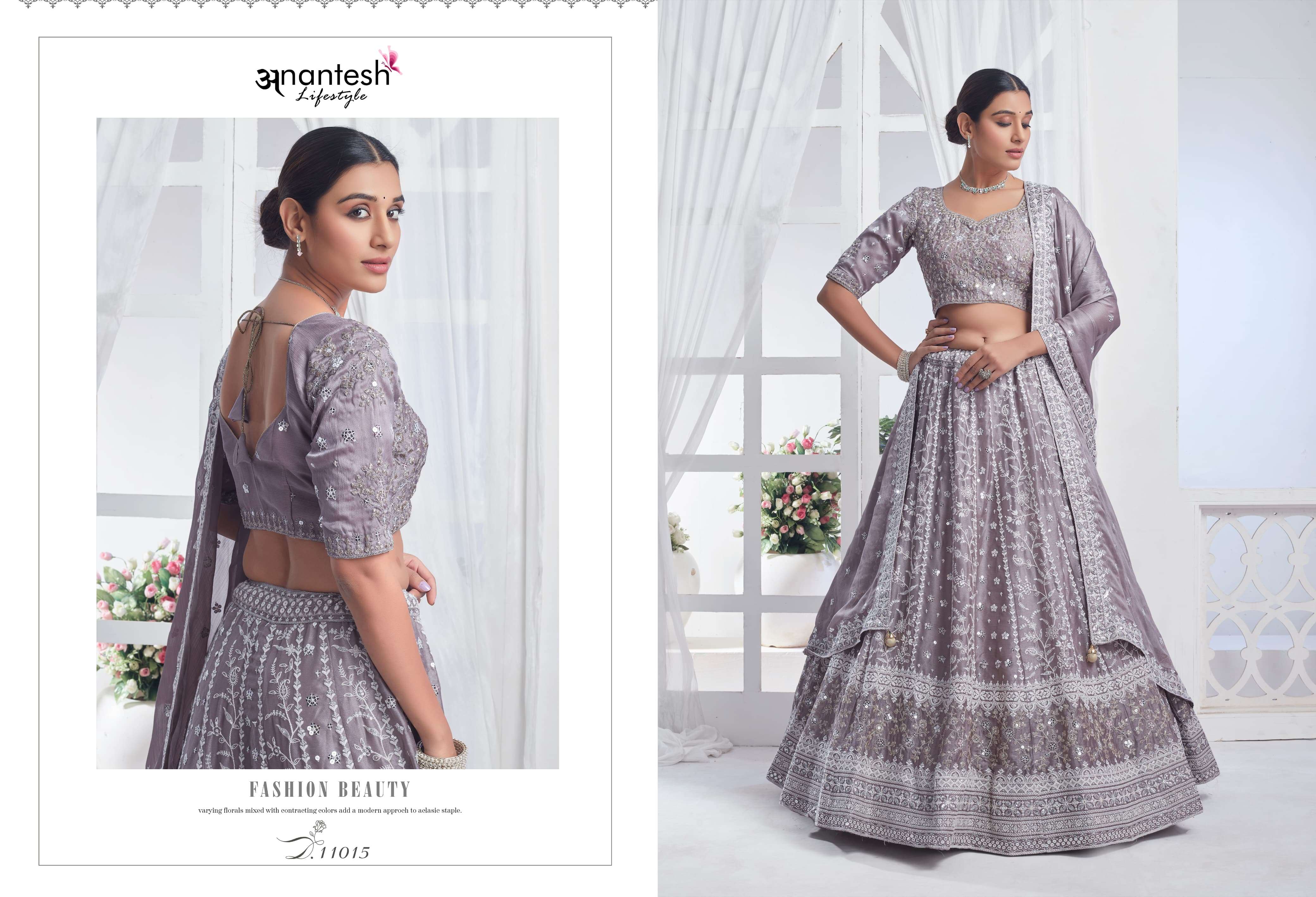 antesh life style bridesmaid vol 3 d no 11014 to 11020 fancy festive look lehenga  catalog