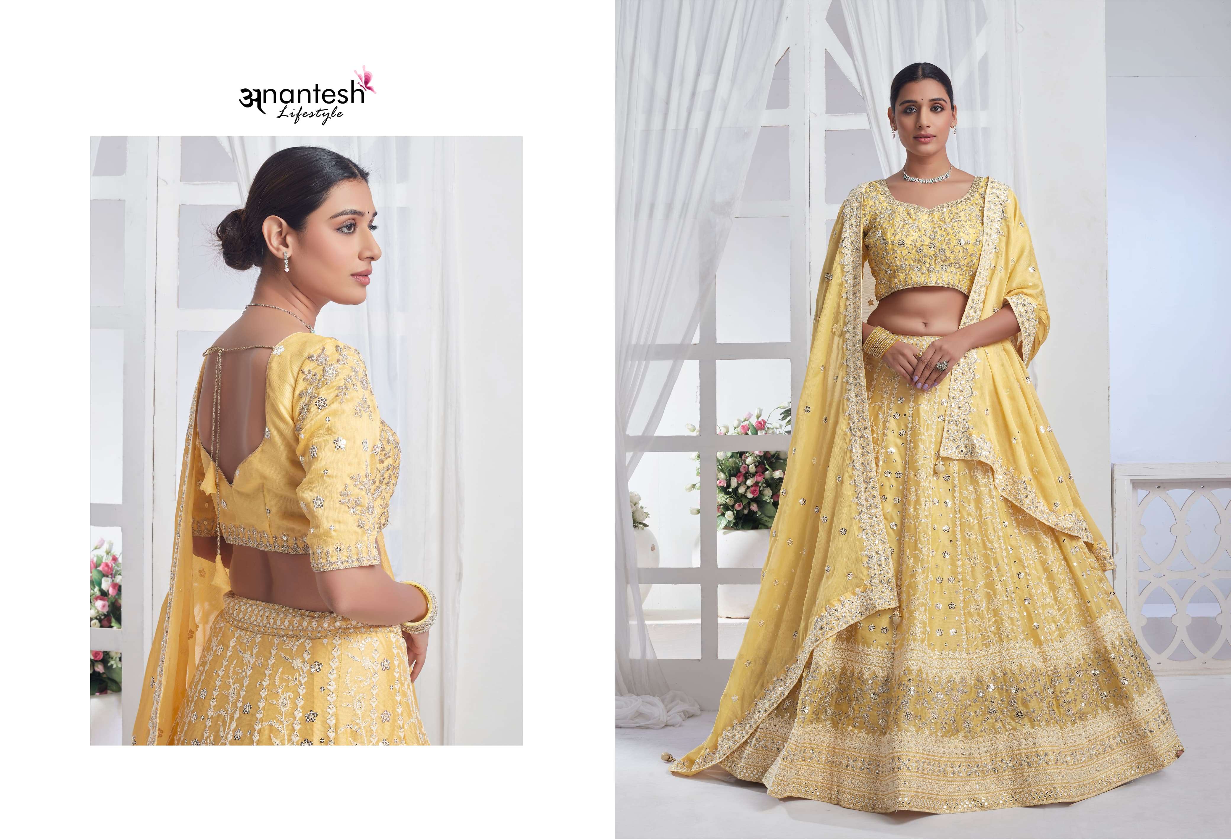 antesh life style bridesmaid vol 3 d no 11014 to 11020 fancy festive look lehenga  catalog