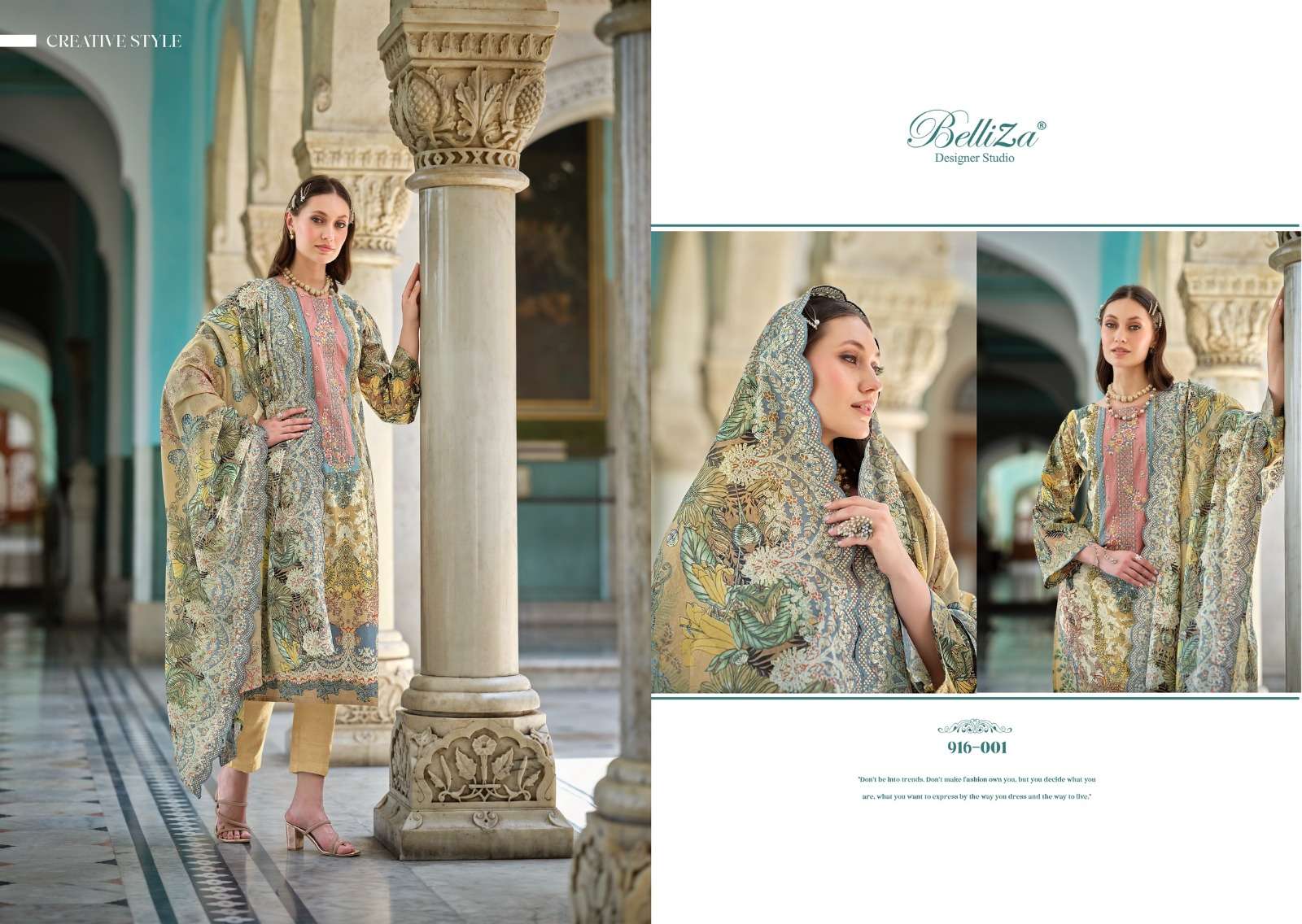 belliza designer studio guzarish vol 8 cotton beautiful print salwar suit catalog