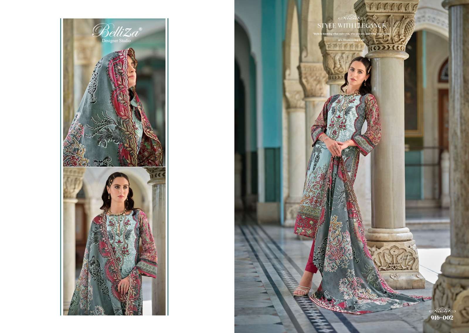 belliza designer studio guzarish vol 8 cotton beautiful print salwar suit catalog