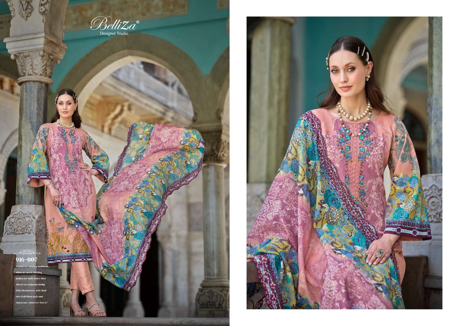 belliza designer studio guzarish vol 8 cotton beautiful print salwar suit catalog