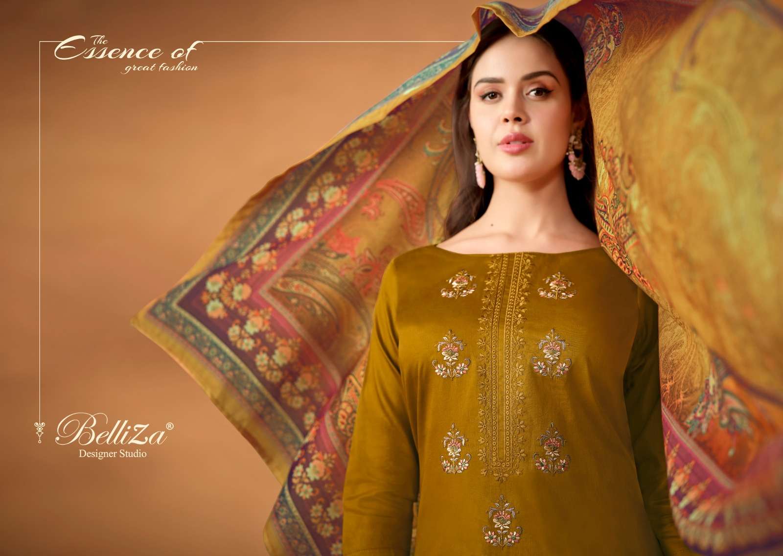 belliza designer studio jashn e ishq vol 8 jam catchy look salwar suit catalog