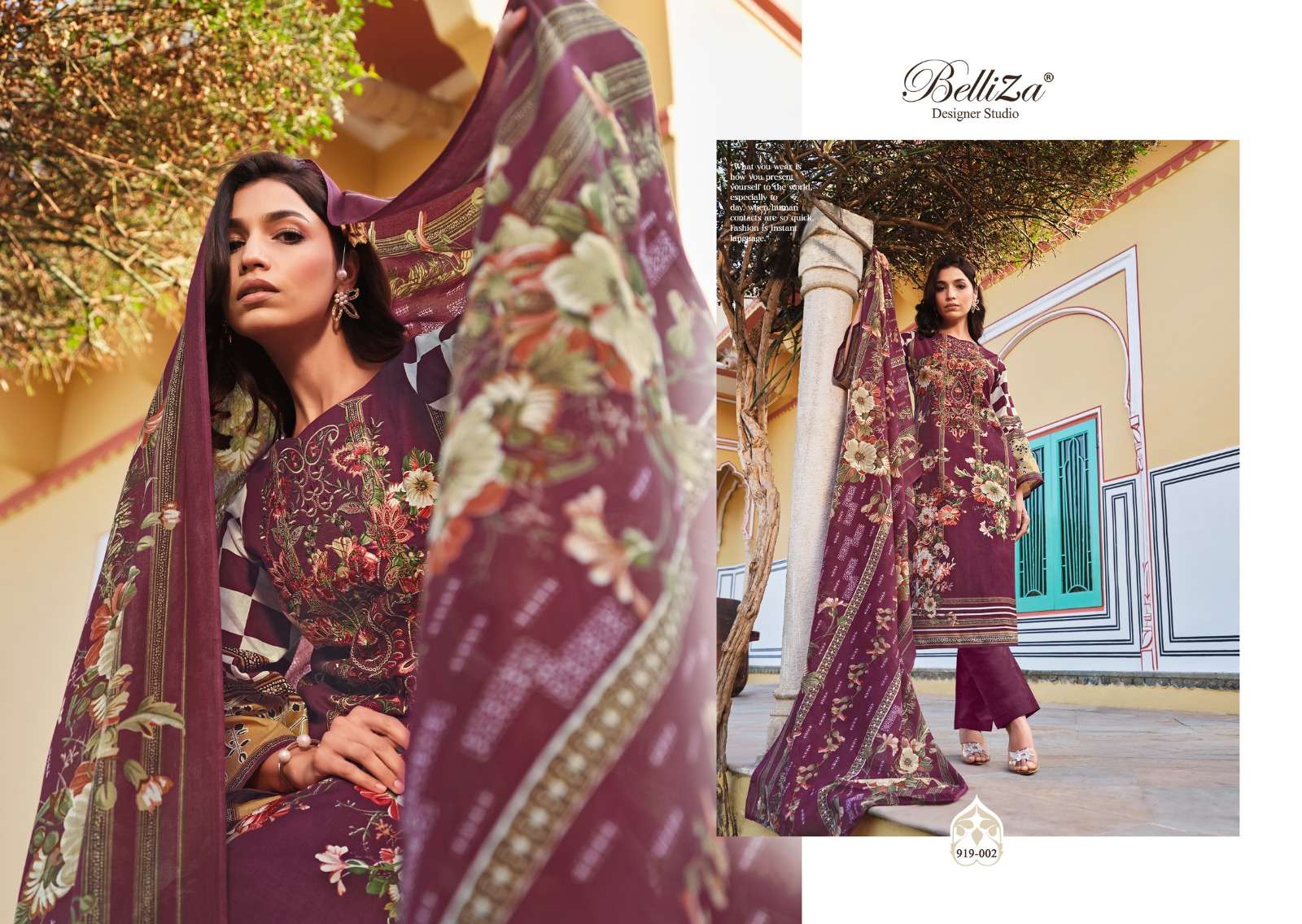 belliza designer studio naira vol 52 cotton catchy look salwar suit catalog