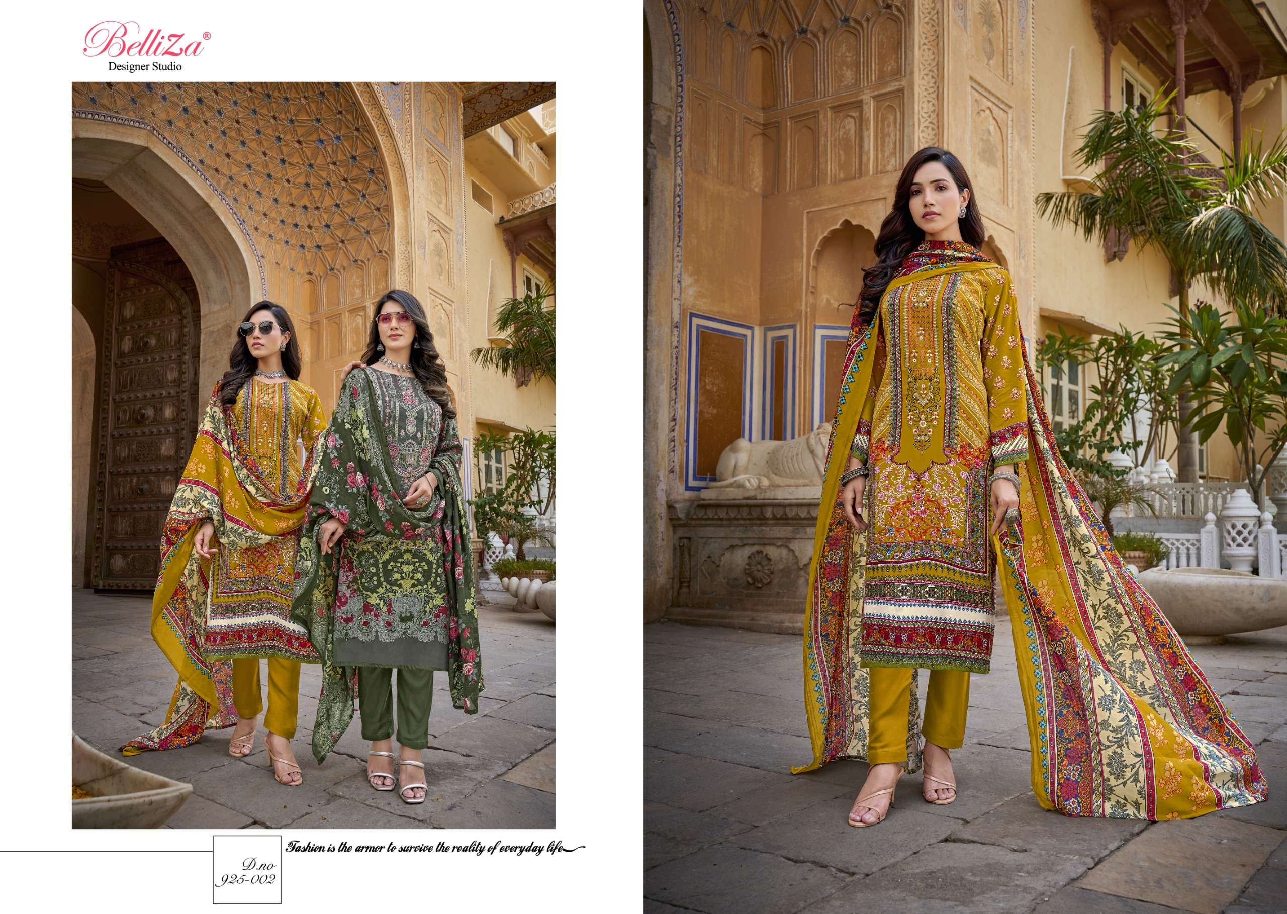 belliza designer studio riwayat viscose rayon exclusive print salwar suit catalog