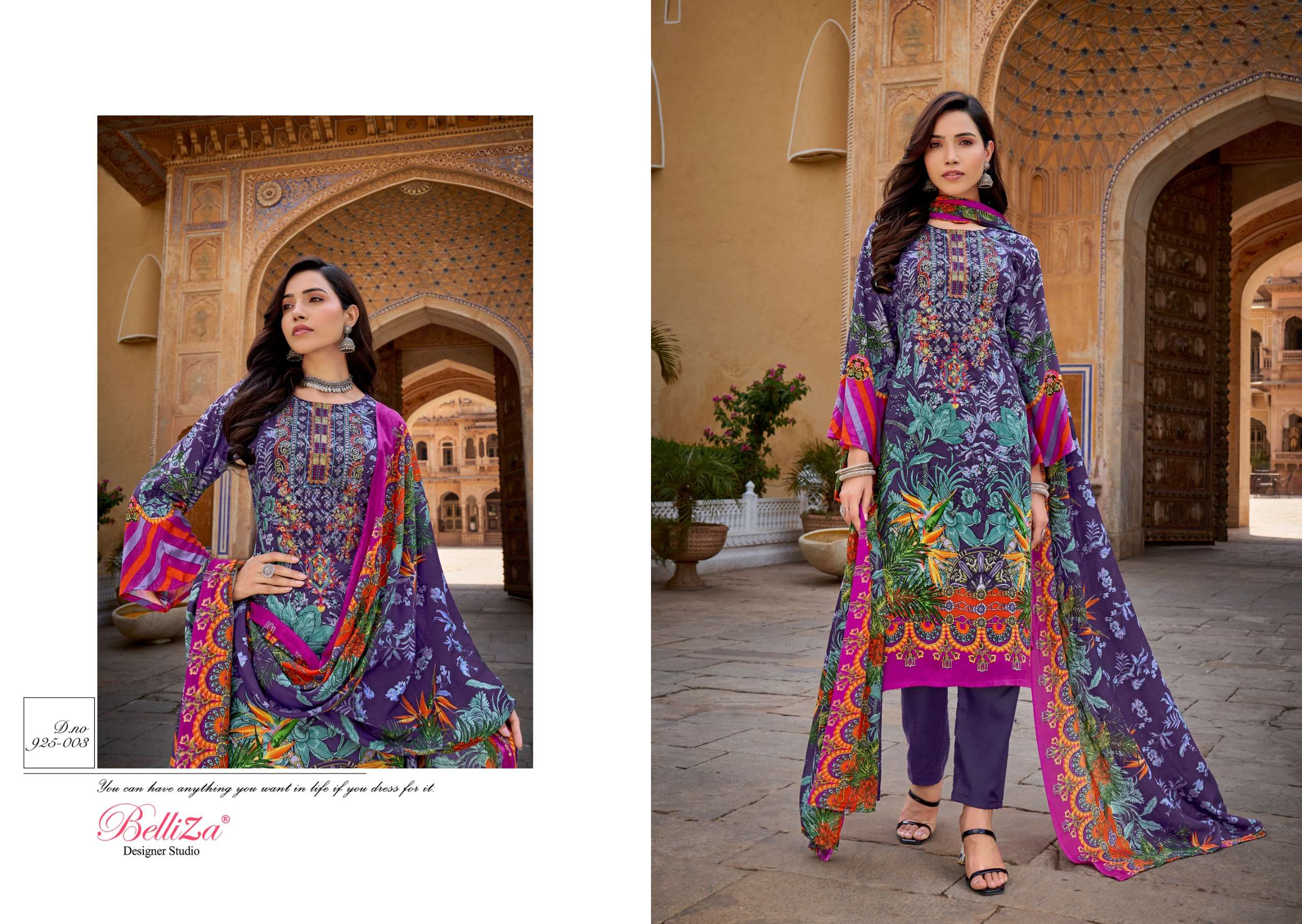 belliza designer studio riwayat viscose rayon exclusive print salwar suit catalog