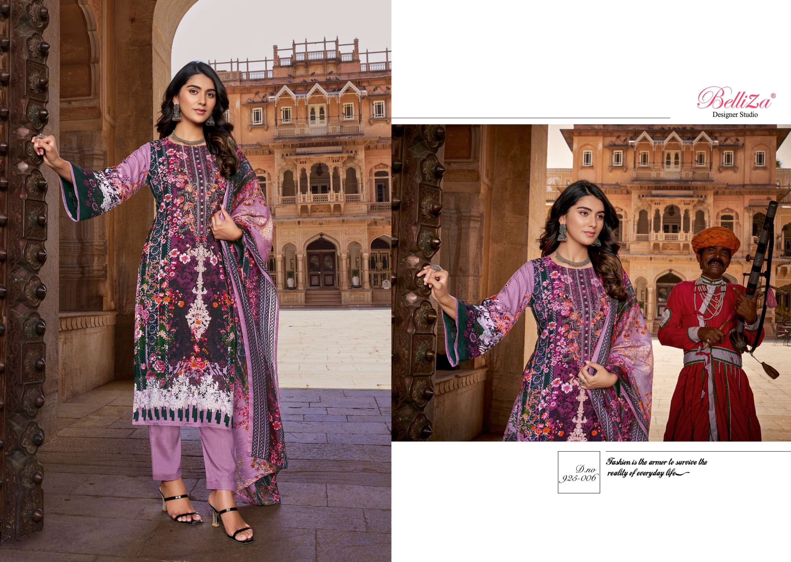 belliza designer studio riwayat viscose rayon exclusive print salwar suit catalog