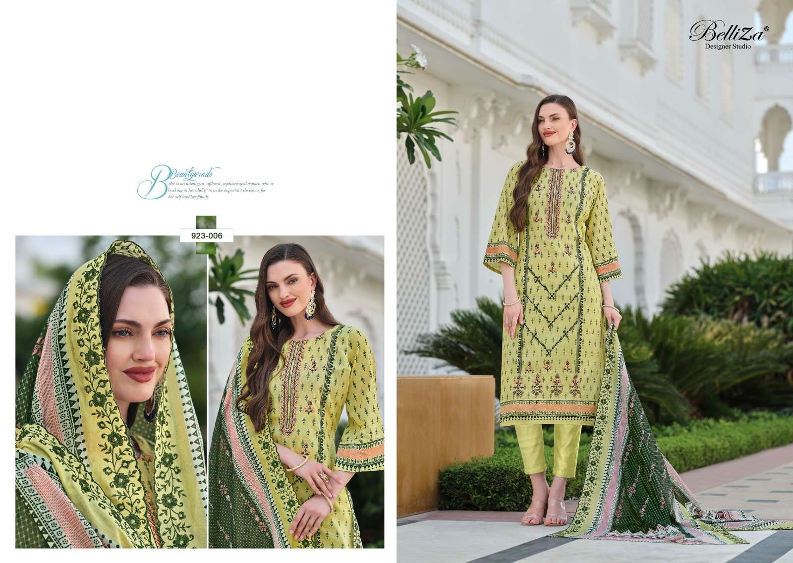 belliza designer studio zubiya cotton catchy look salwar suit catalog