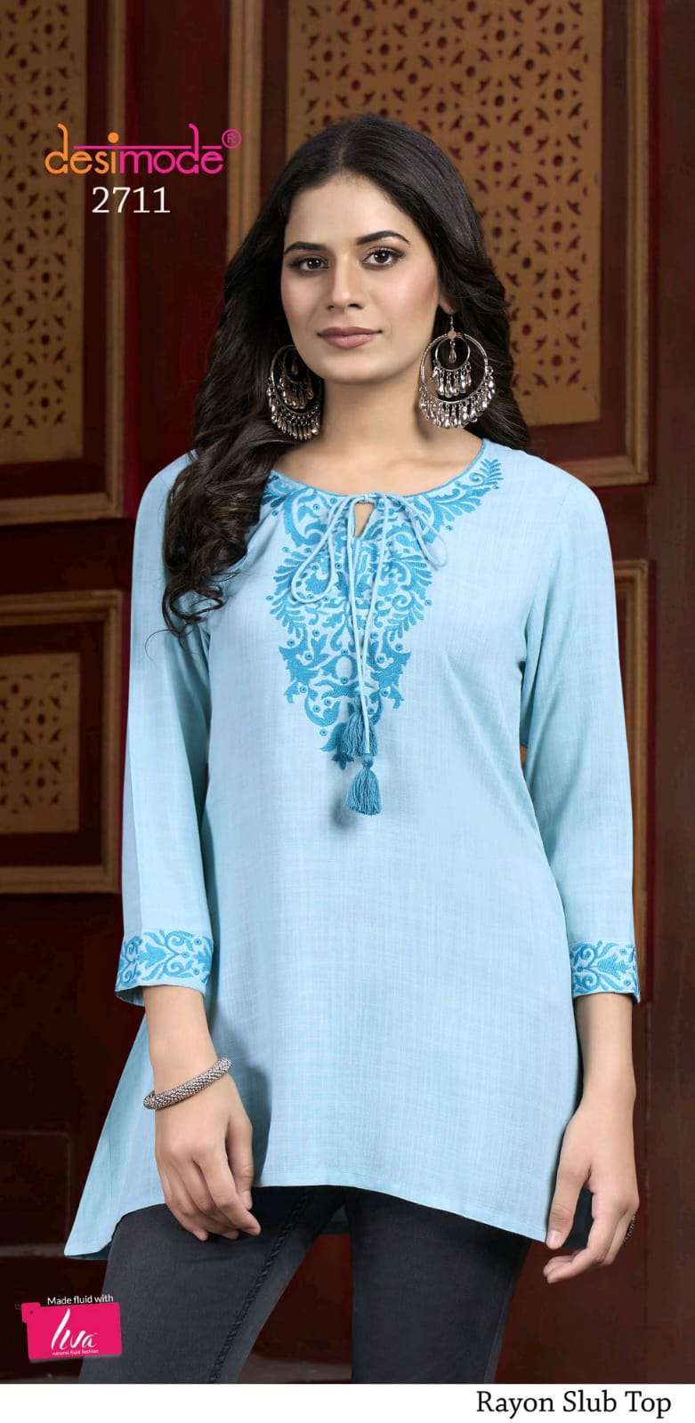 desimode pick n choose fancy innovative look kurti size set