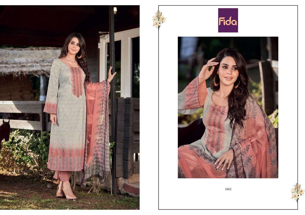 fida shiza muslin beautiful look salwar suit catalog