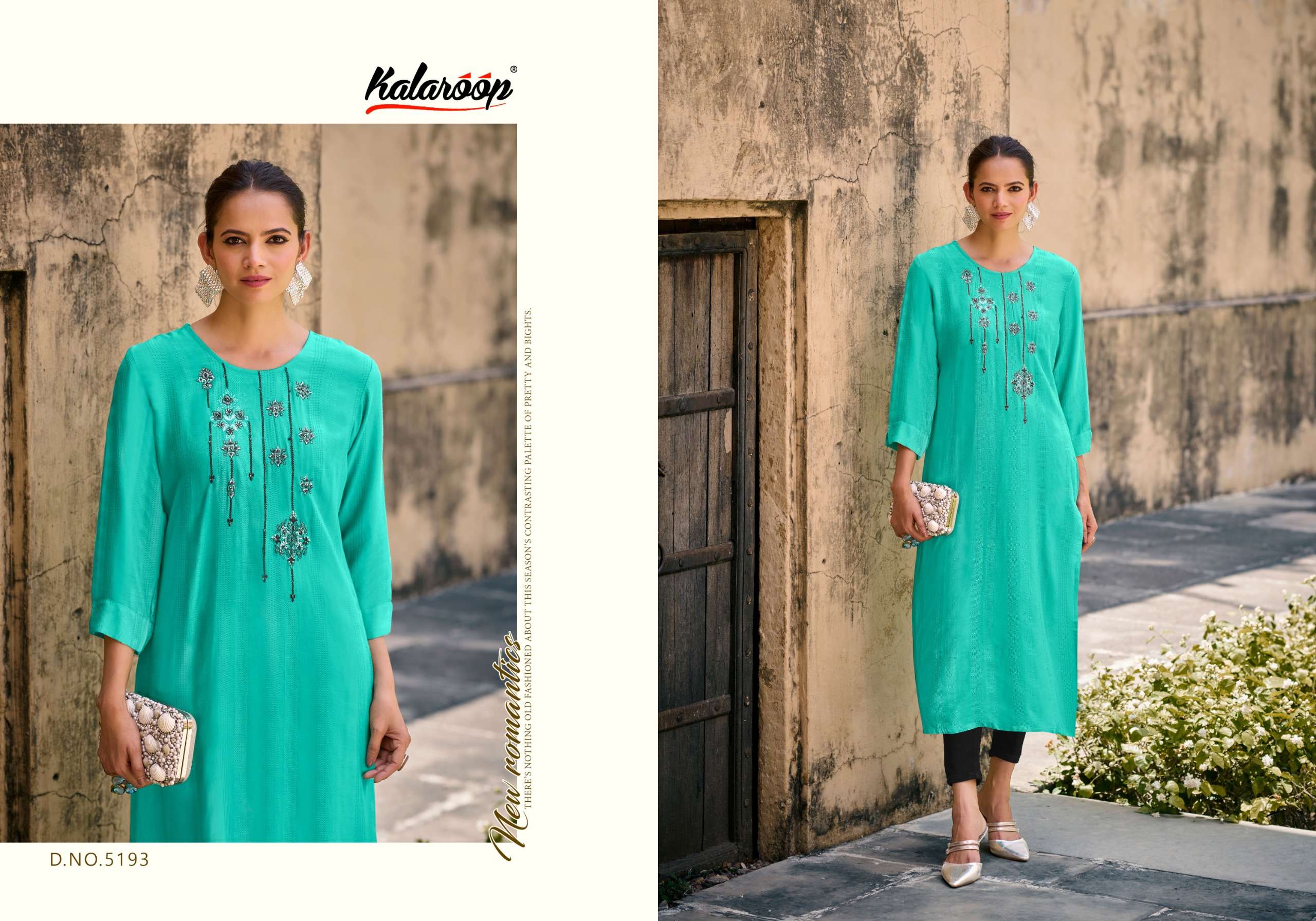 kalaroop kaviya fancy regal look kurti catalog