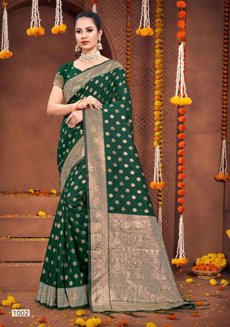 sangam prints bunawat plazzo silk vol 02 silk festive look saree catalog