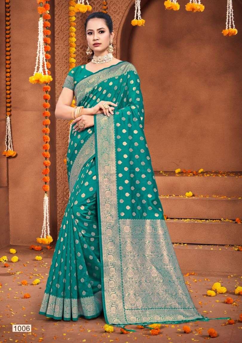 sangam prints bunawat plazzo silk vol 02 silk festive look saree catalog