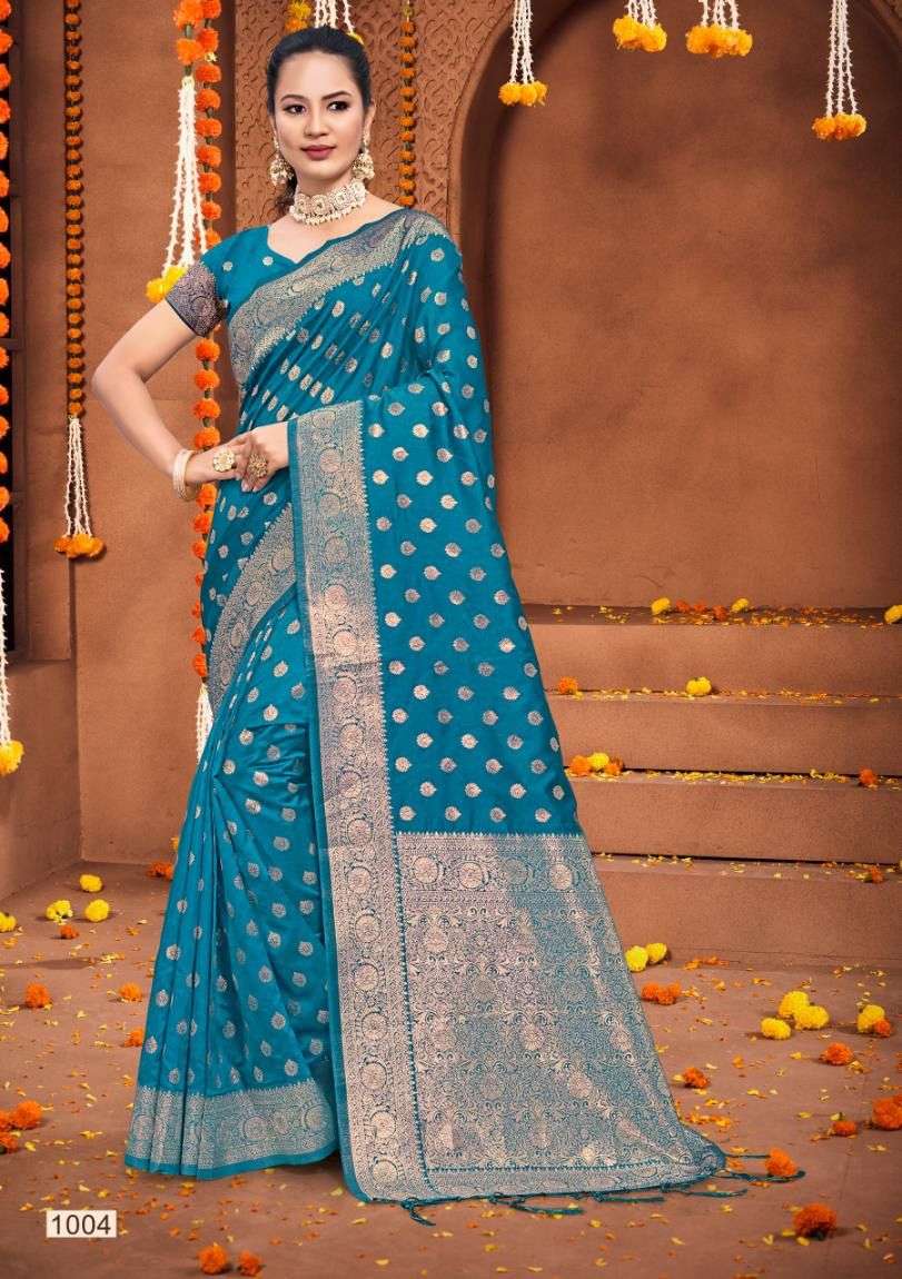 sangam prints bunawat plazzo silk vol 02 silk festive look saree catalog