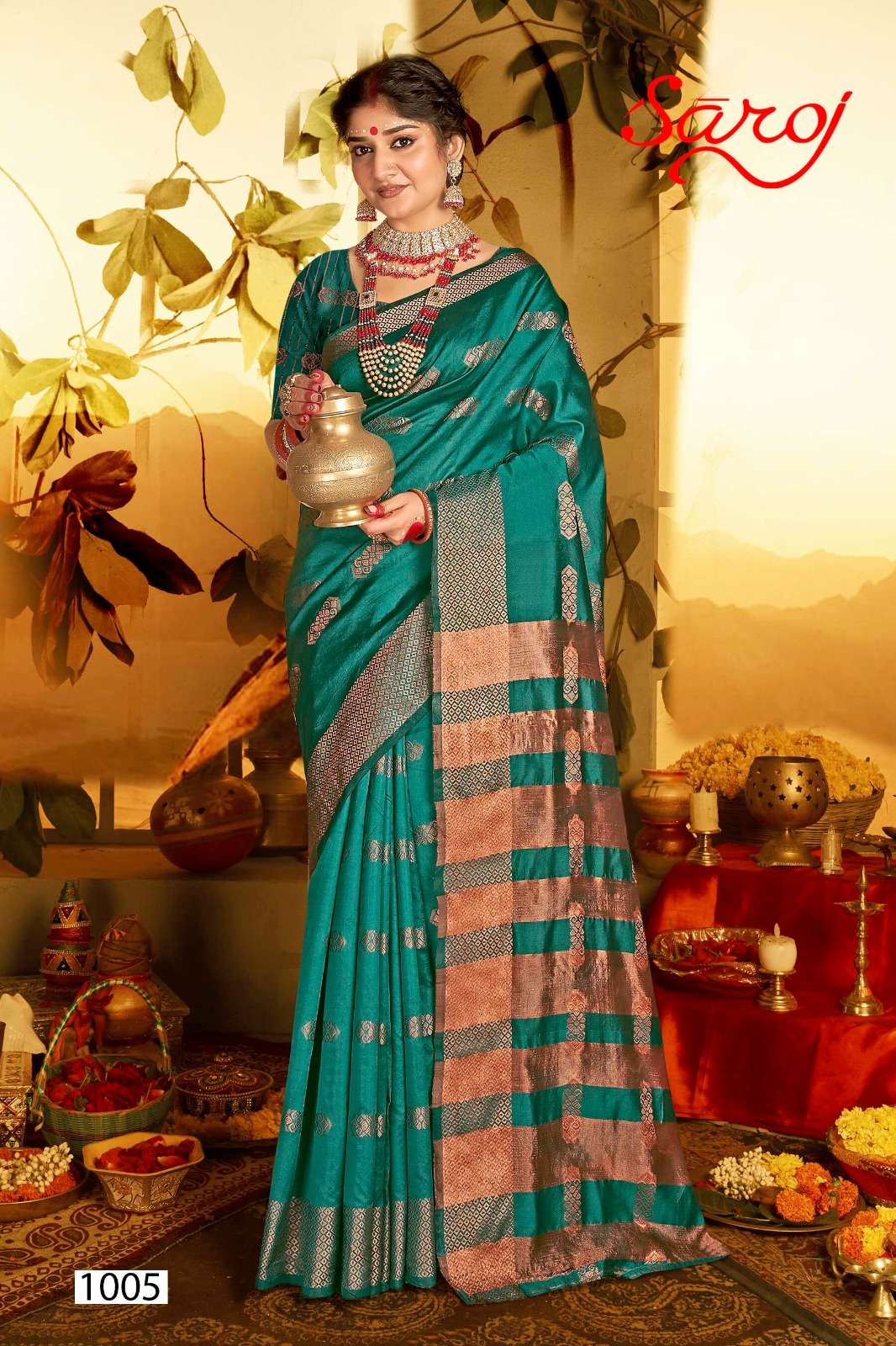 saroj gangotri 1 soft silk elegant saree catalog