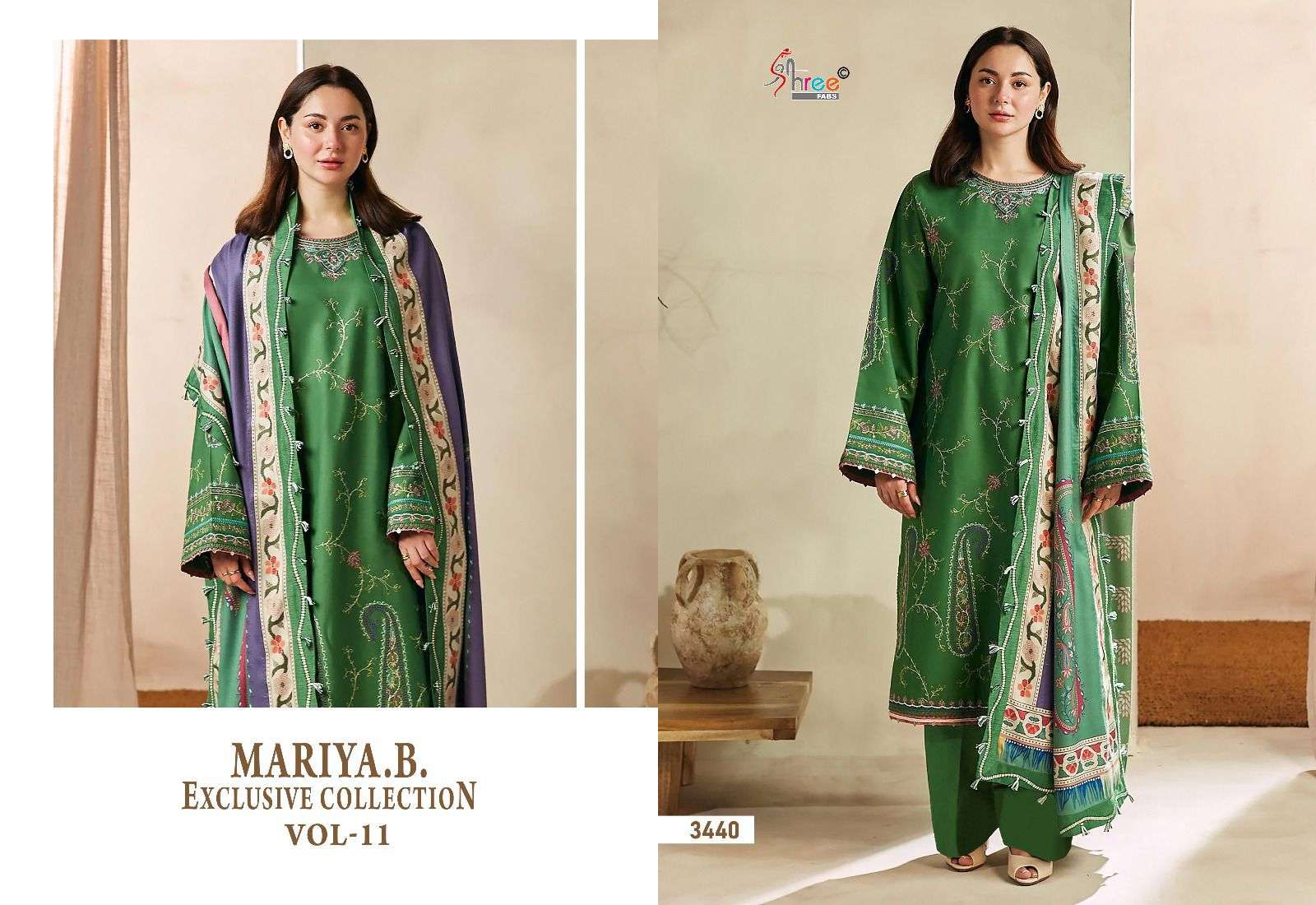 shree fabs mariab exclusive collection vol 11 reyon cotton decent embroidery look slawr suit with siffon duppata catalog