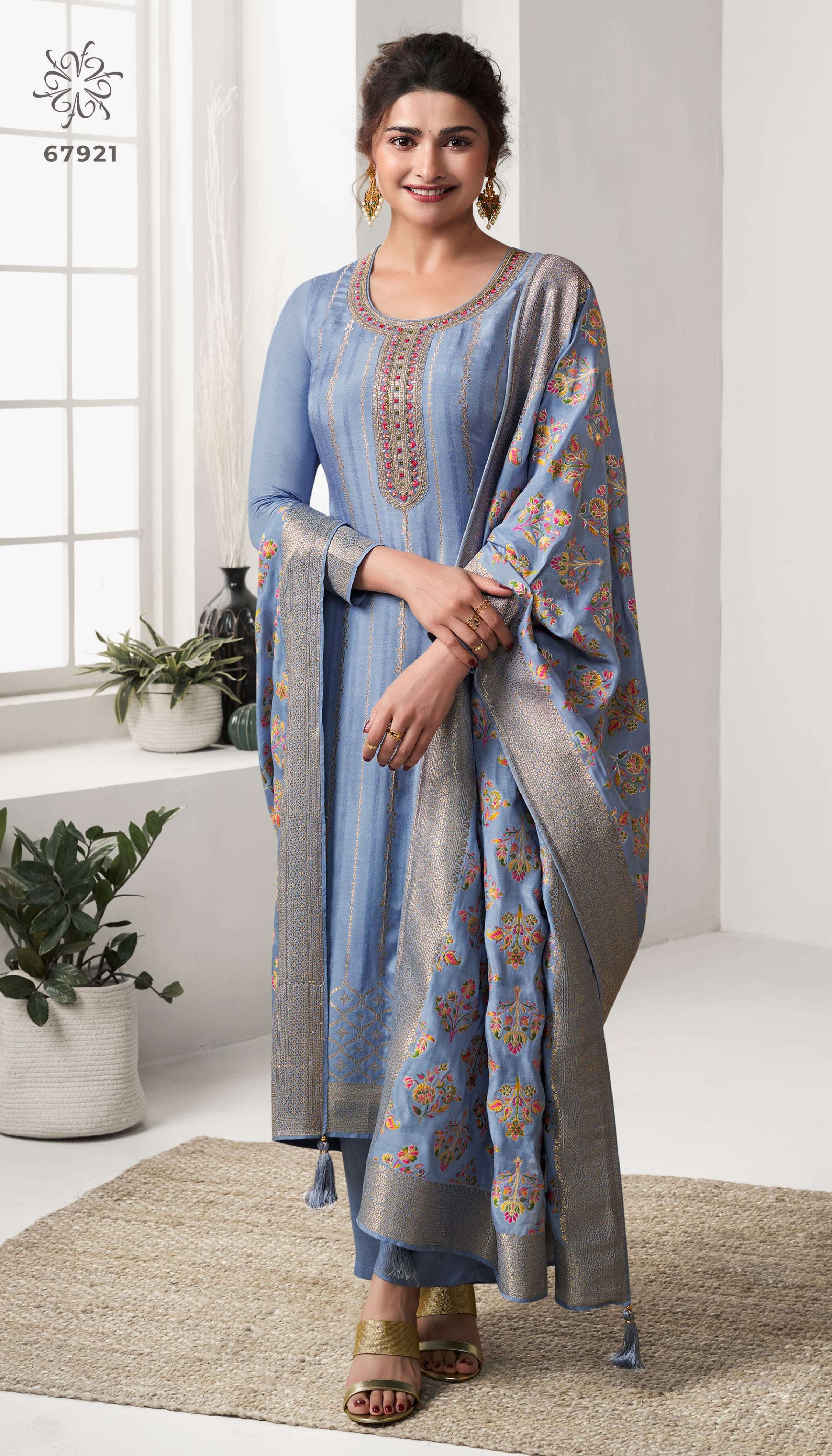 vinay fashion kuleesh sanaya 2  fancy elegant salwar suit catalog