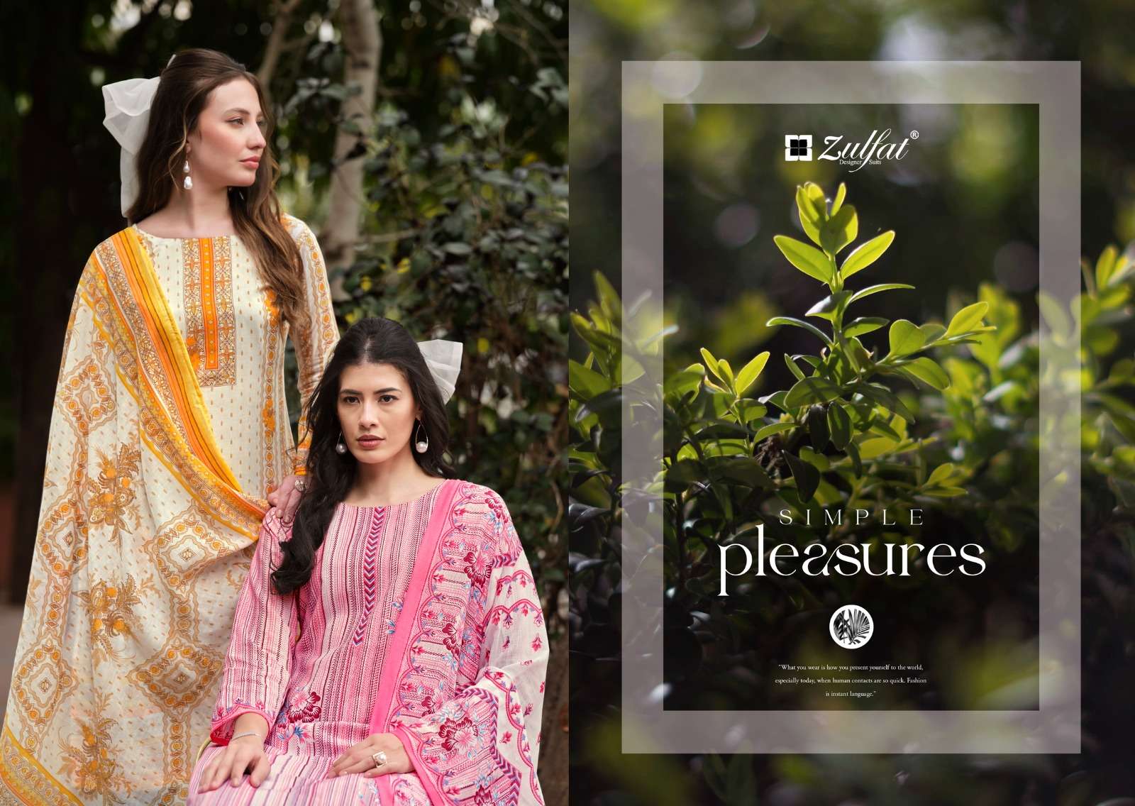 zulfat designer suits maryam vol 4 cotton exclusive look salwar suit catalog