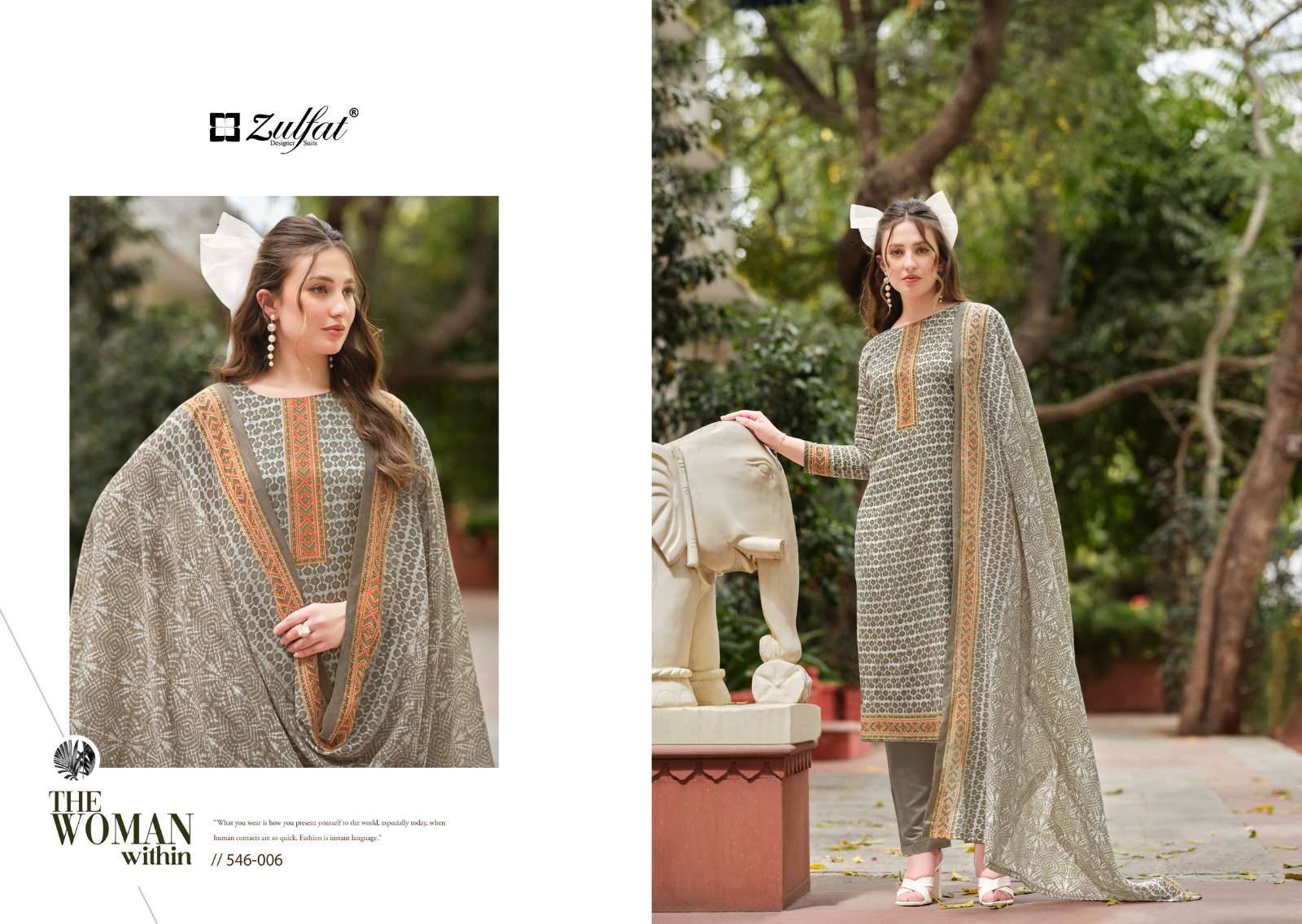 zulfat designer suits maryam vol 4 cotton exclusive look salwar suit catalog