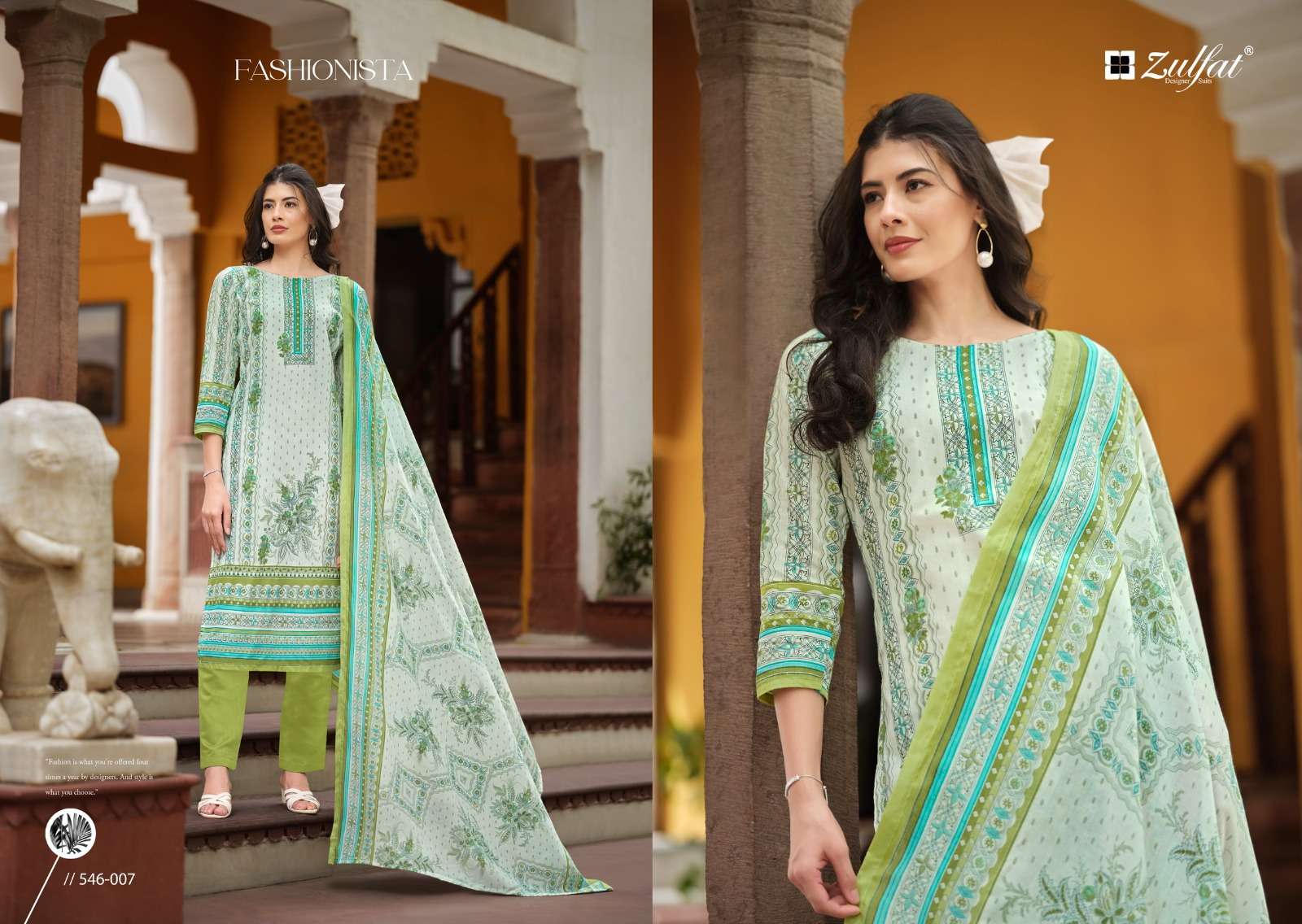 zulfat designer suits maryam vol 4 cotton exclusive look salwar suit catalog