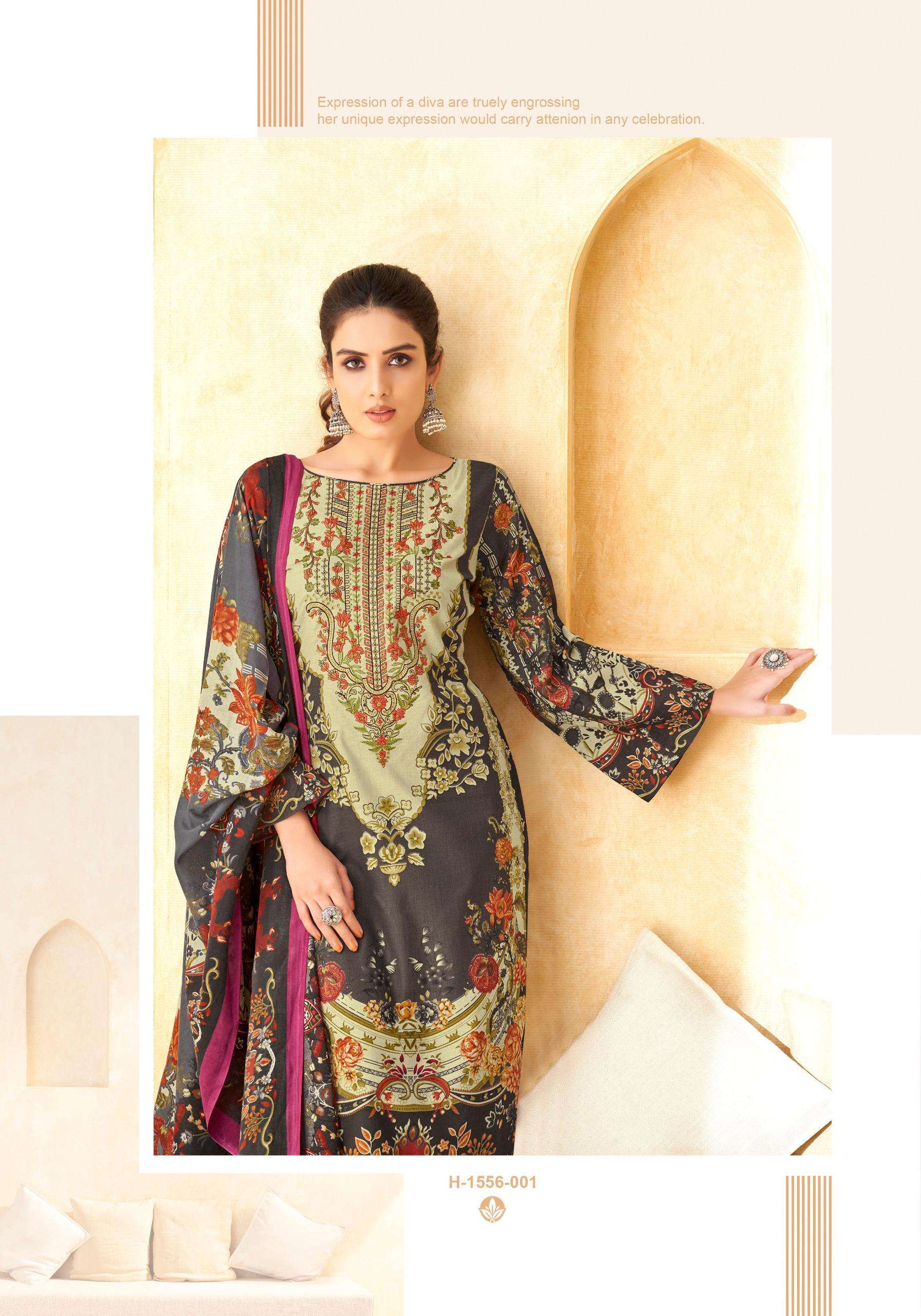 alok suit qudrat 5 camric cotton exclusive print salwar suit catalog