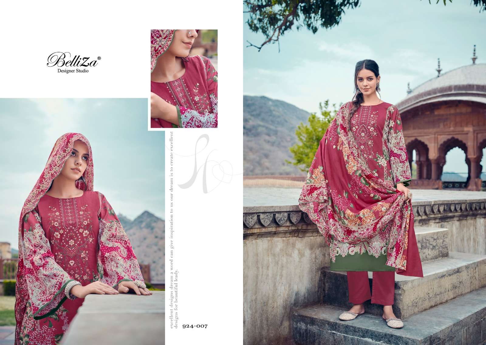 belliza designer studio guzarish vol 11 cotton catchy look salwar suit catalog