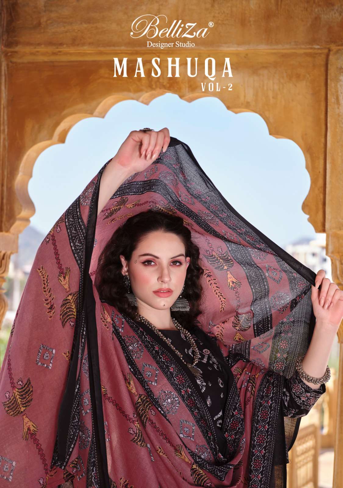 belliza designer studio mashuqa vol 2 cotton catchy look salwar suit catalog