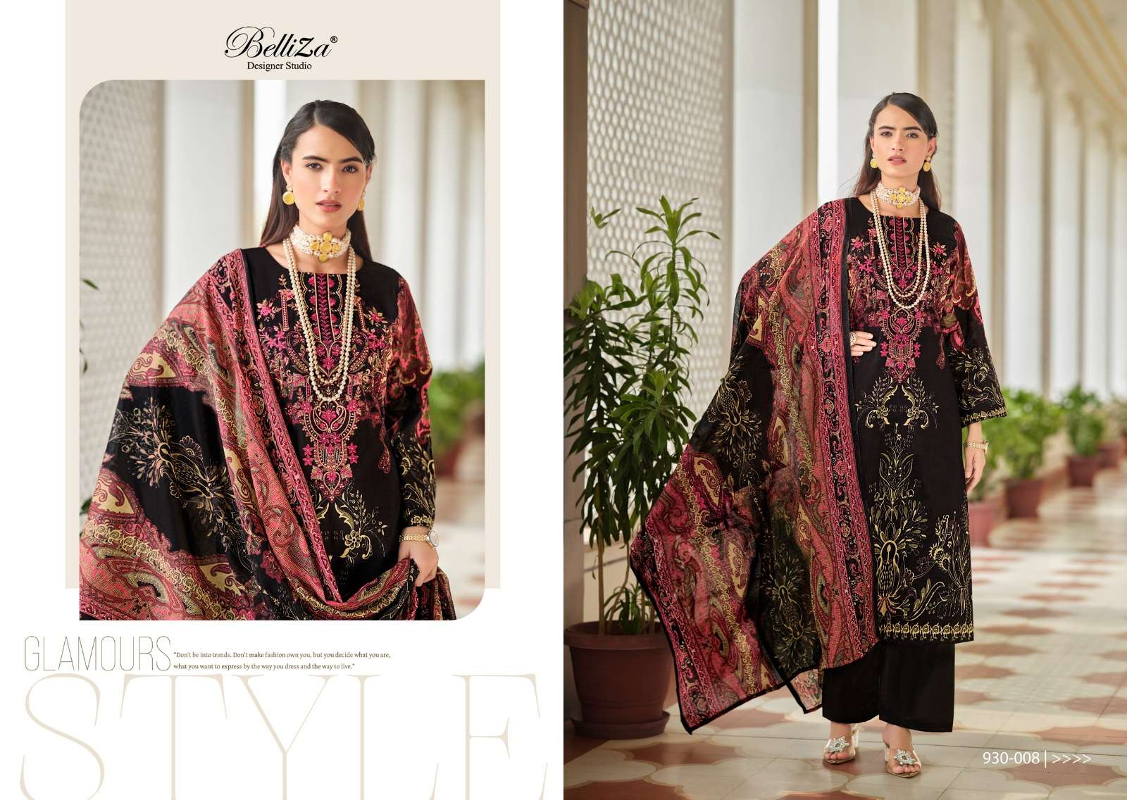 belliza designer studio naira vol 57 cotton catchy look salwar suit catalog