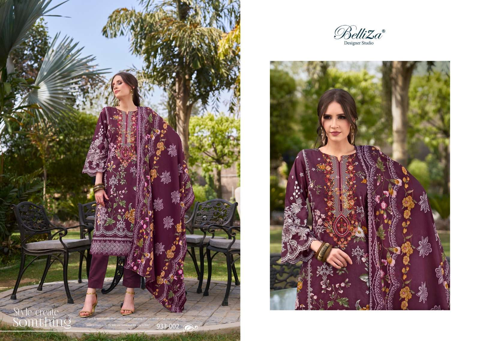 belliza designer studio naira vol 58 cotton catchy look salwar suit catalog