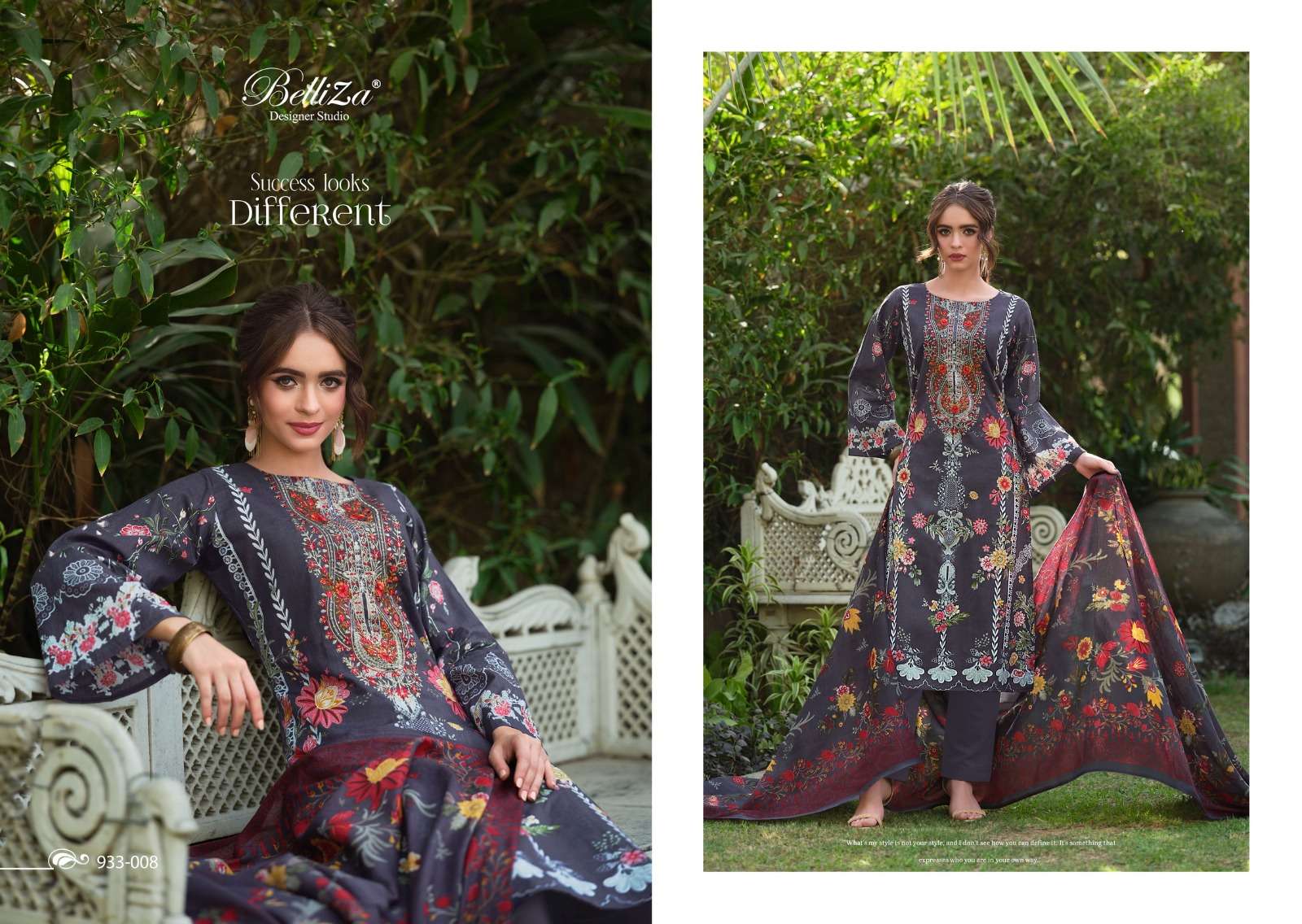 belliza designer studio naira vol 58 cotton catchy look salwar suit catalog