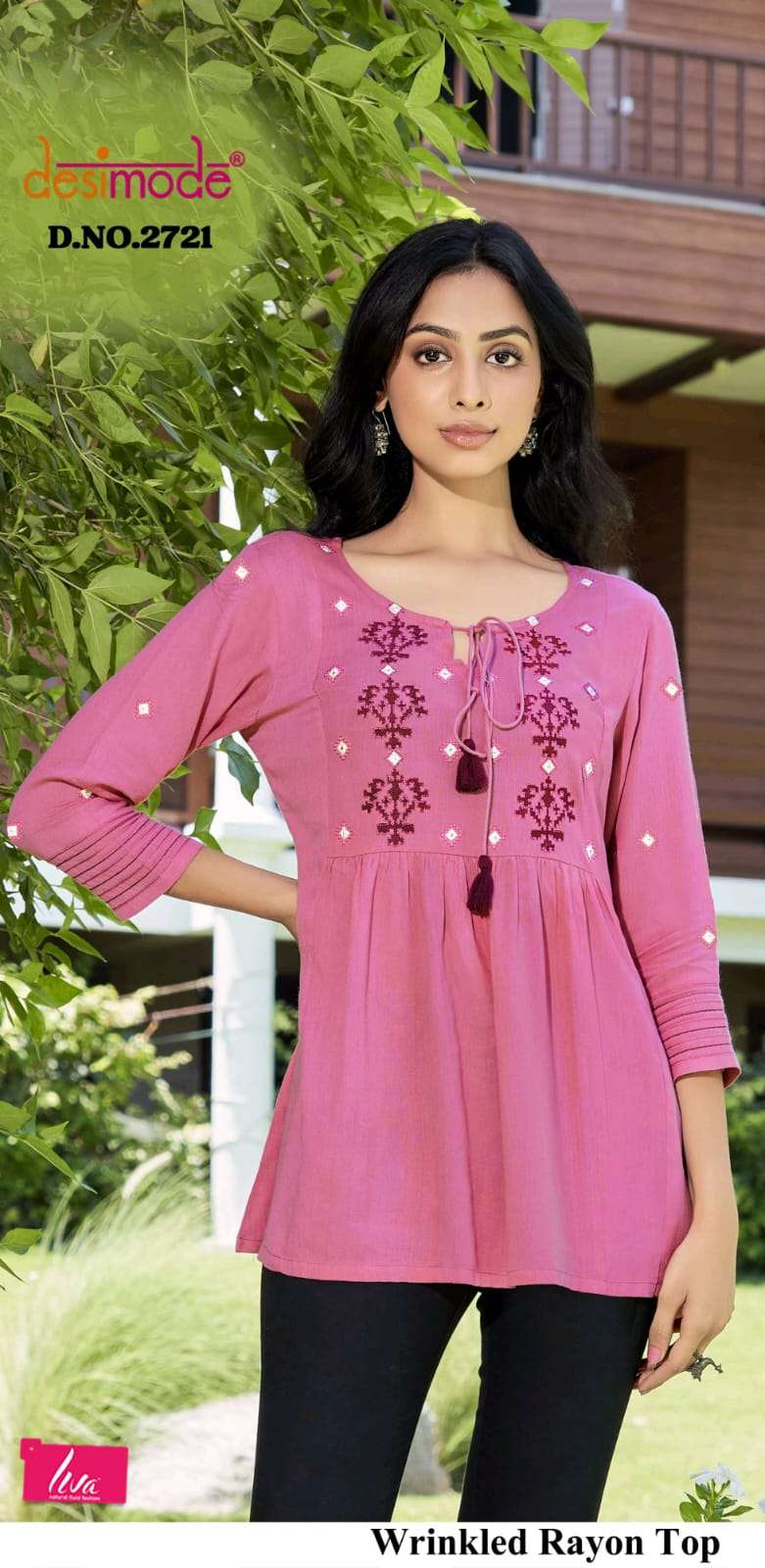 desimode pick n choose fancy attrective look kurti size set