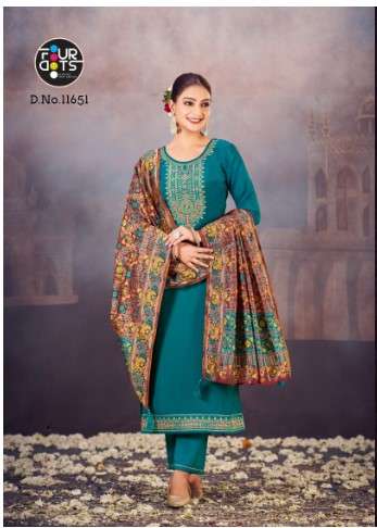 fourdots loren edition 2 tissue simmer silk elegant salwar suit catalog