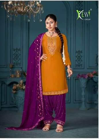 kessi patiala house vol 99 jam silk regal look salwar suit catalog