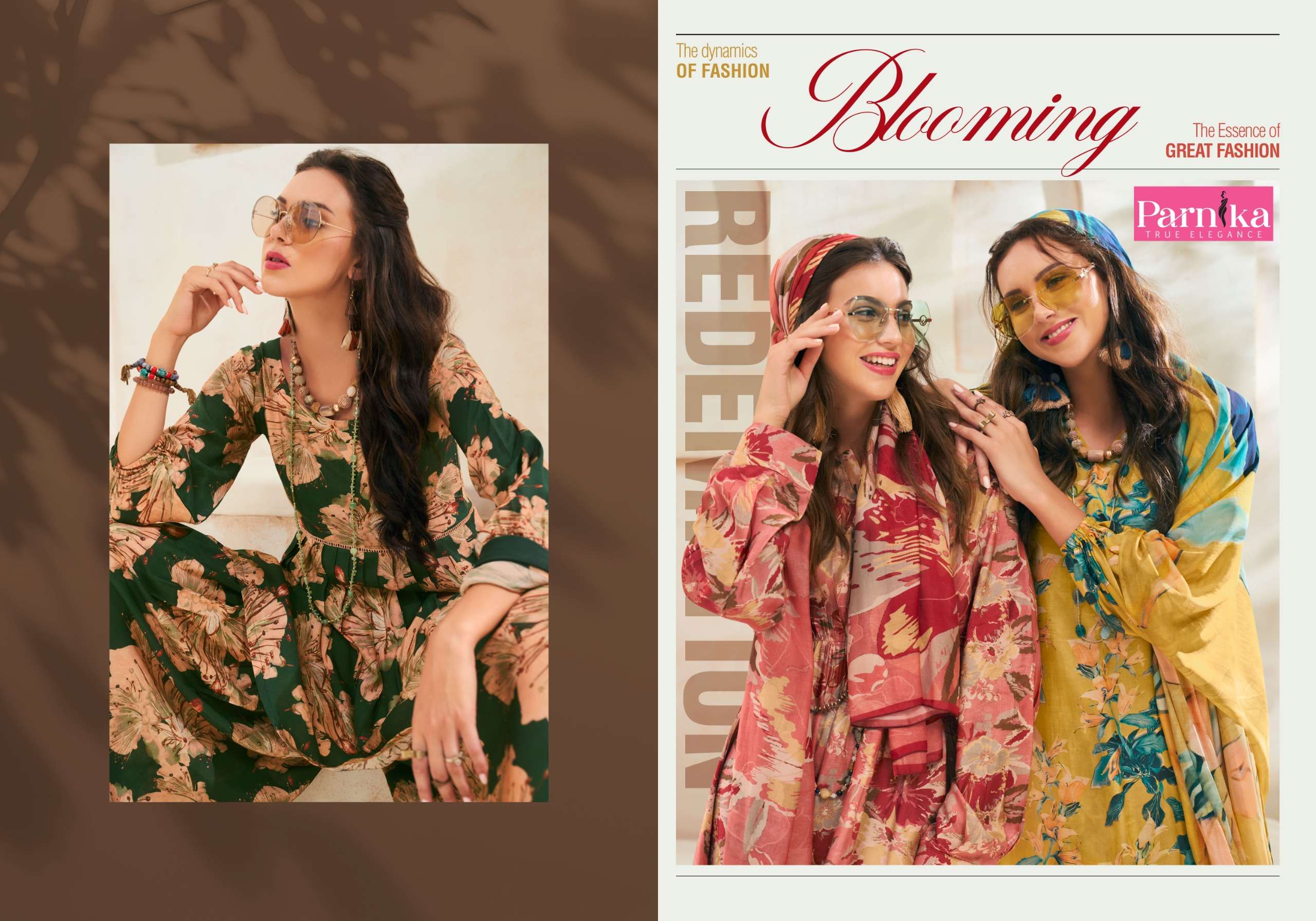 lctm overseas blooming silk innovative look salwar suit catalog