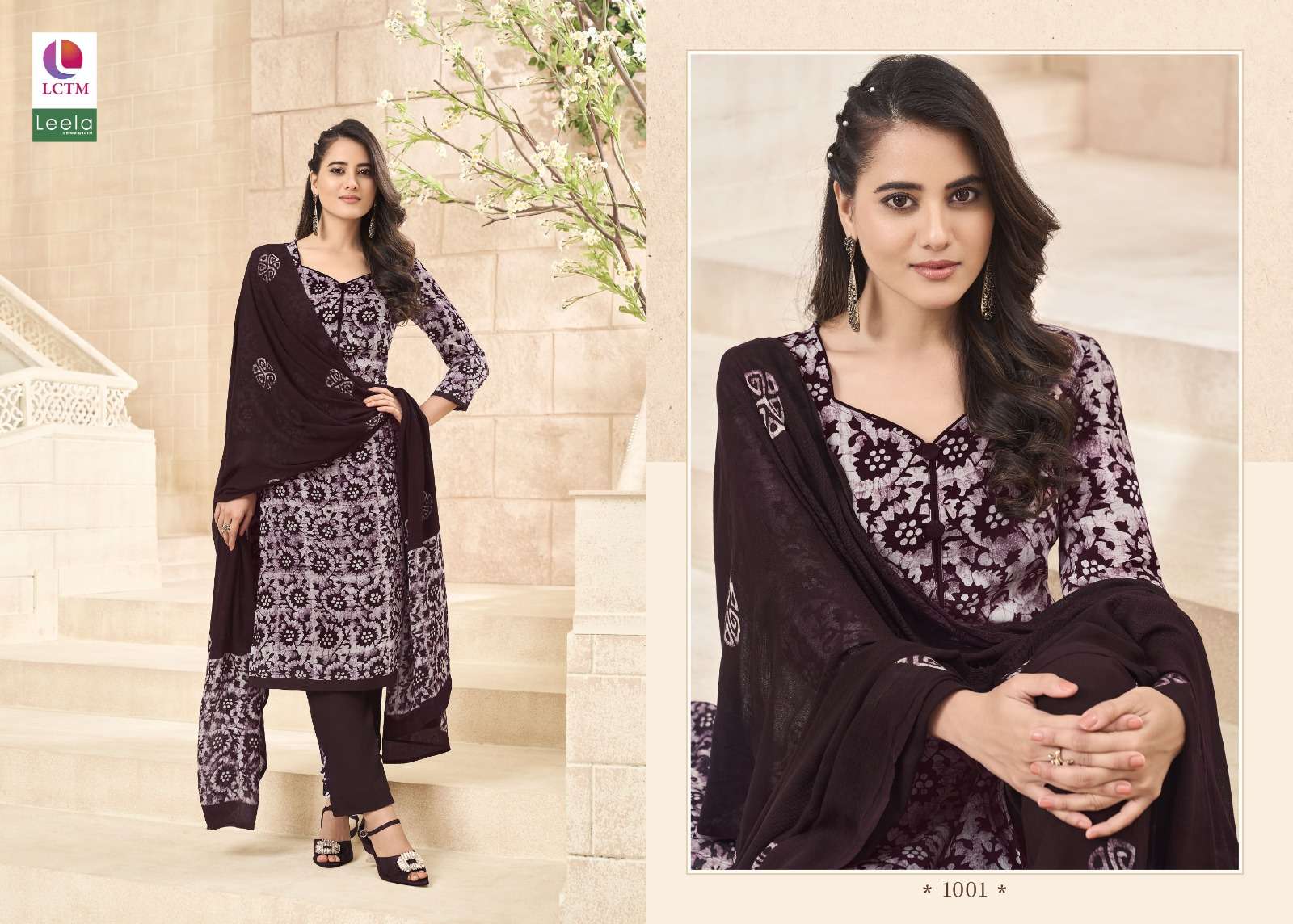 leela aarzu cotton gorgeous look salwar suit catalog