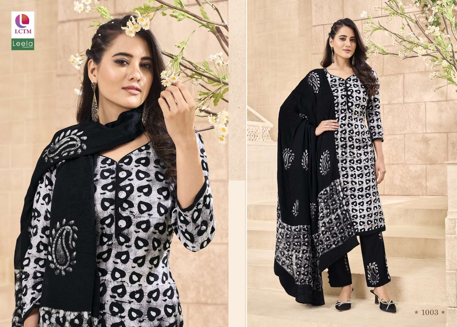 leela aarzu cotton gorgeous look salwar suit catalog