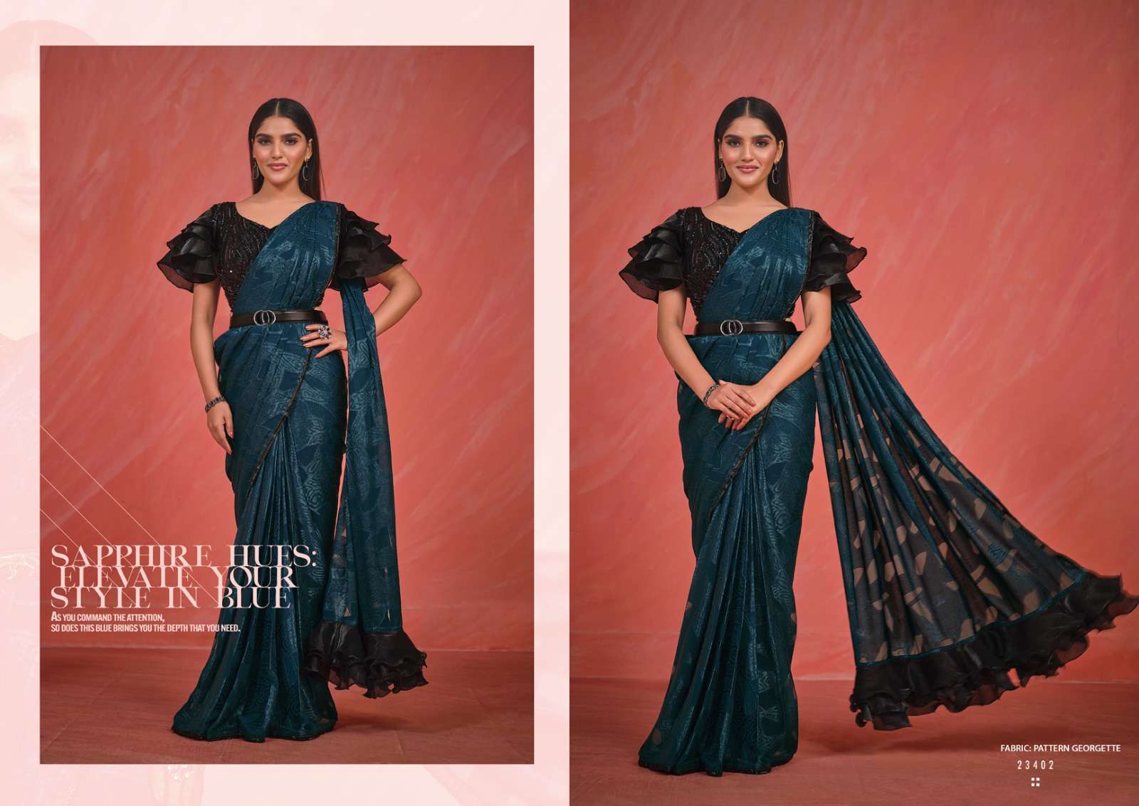 mahotsav mohmanthan satin silk attrective look saree catalog