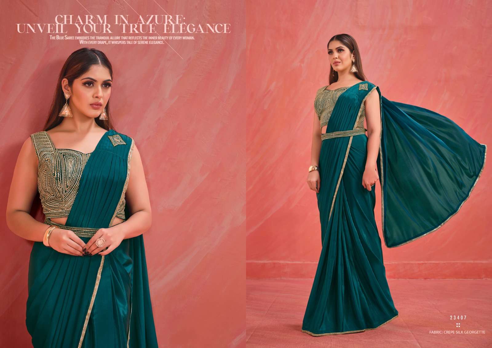 mahotsav mohmanthan satin silk attrective look saree catalog