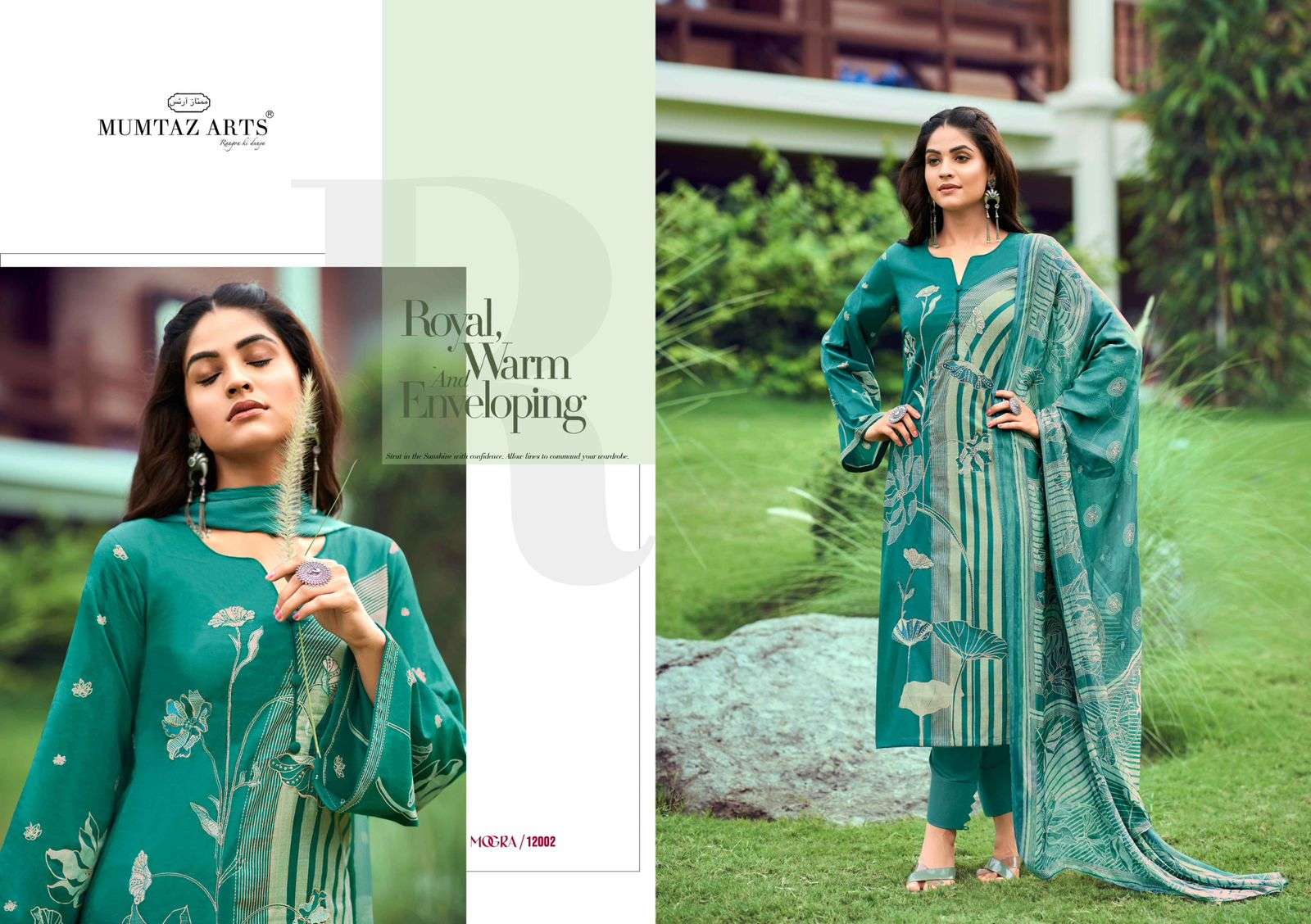 mumtaz art mogra pure lawn cotton elegant salwar suit catalog